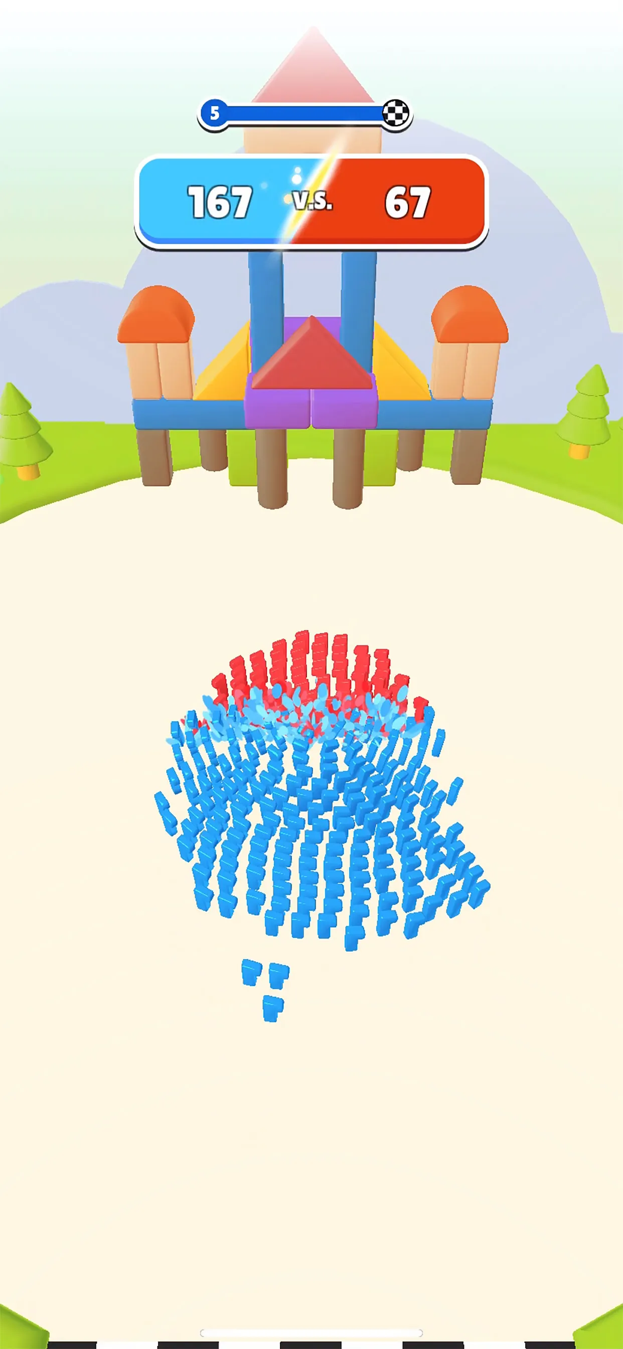 Number Run 3D | Indus Appstore | Screenshot