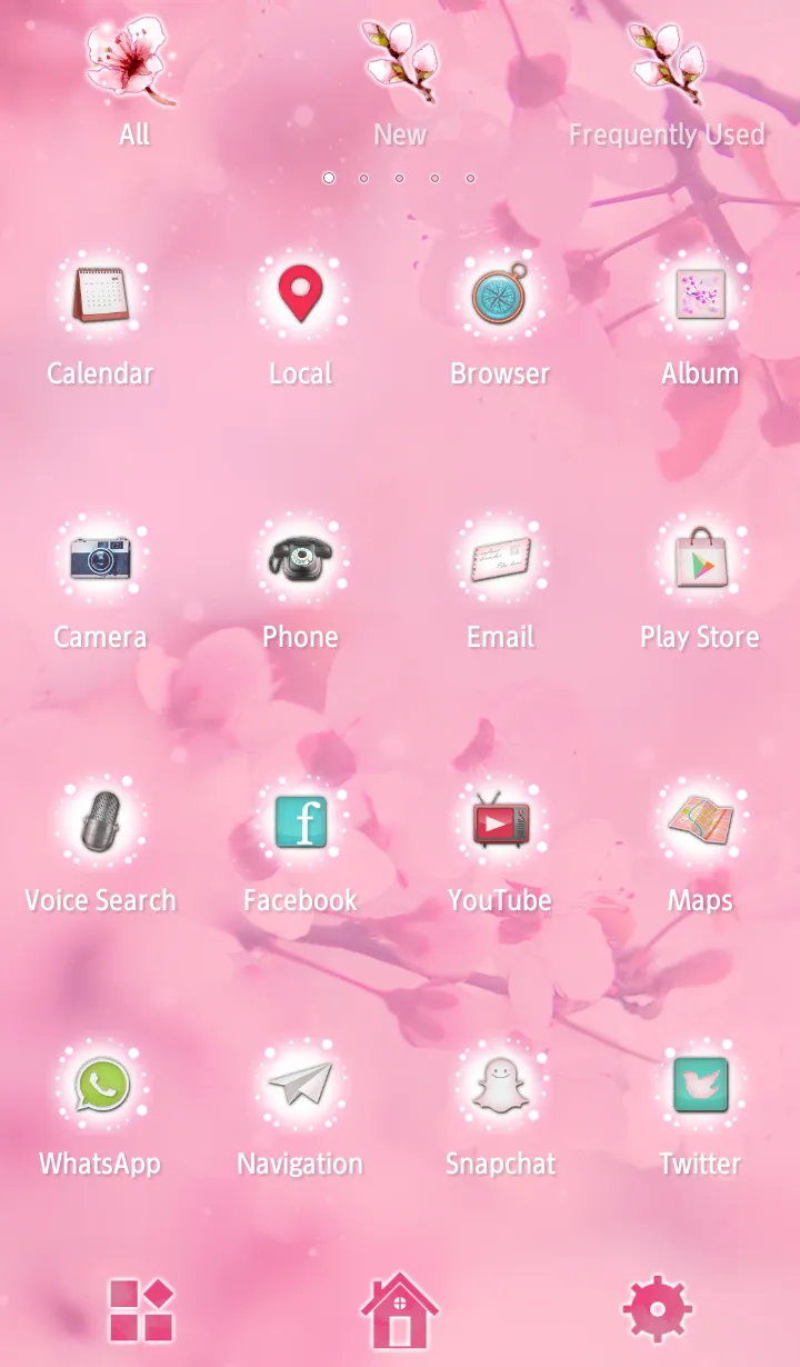 Blooming Flowers Theme | Indus Appstore | Screenshot