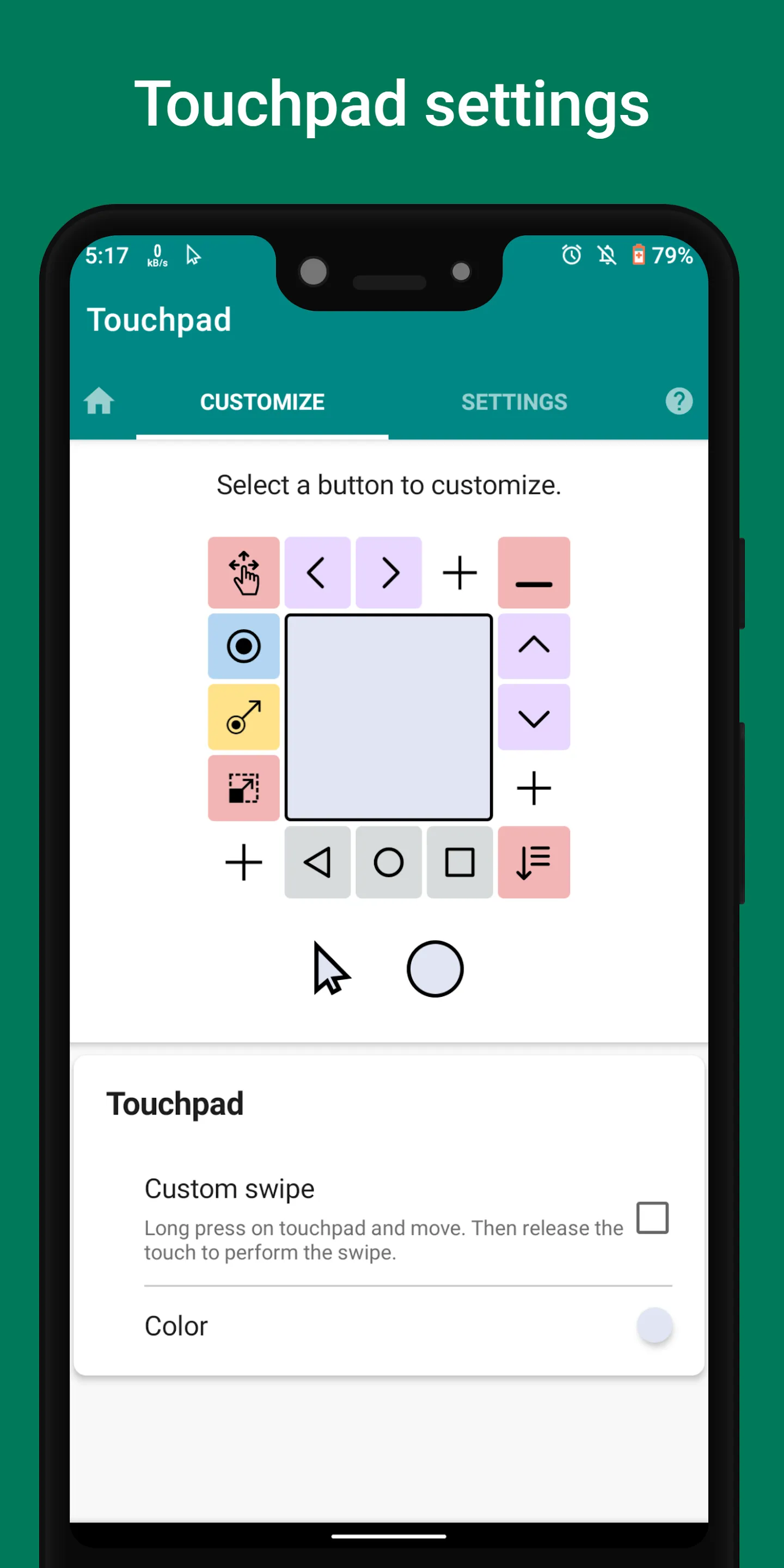 Touchpad for Big Phone & Tab | Indus Appstore | Screenshot