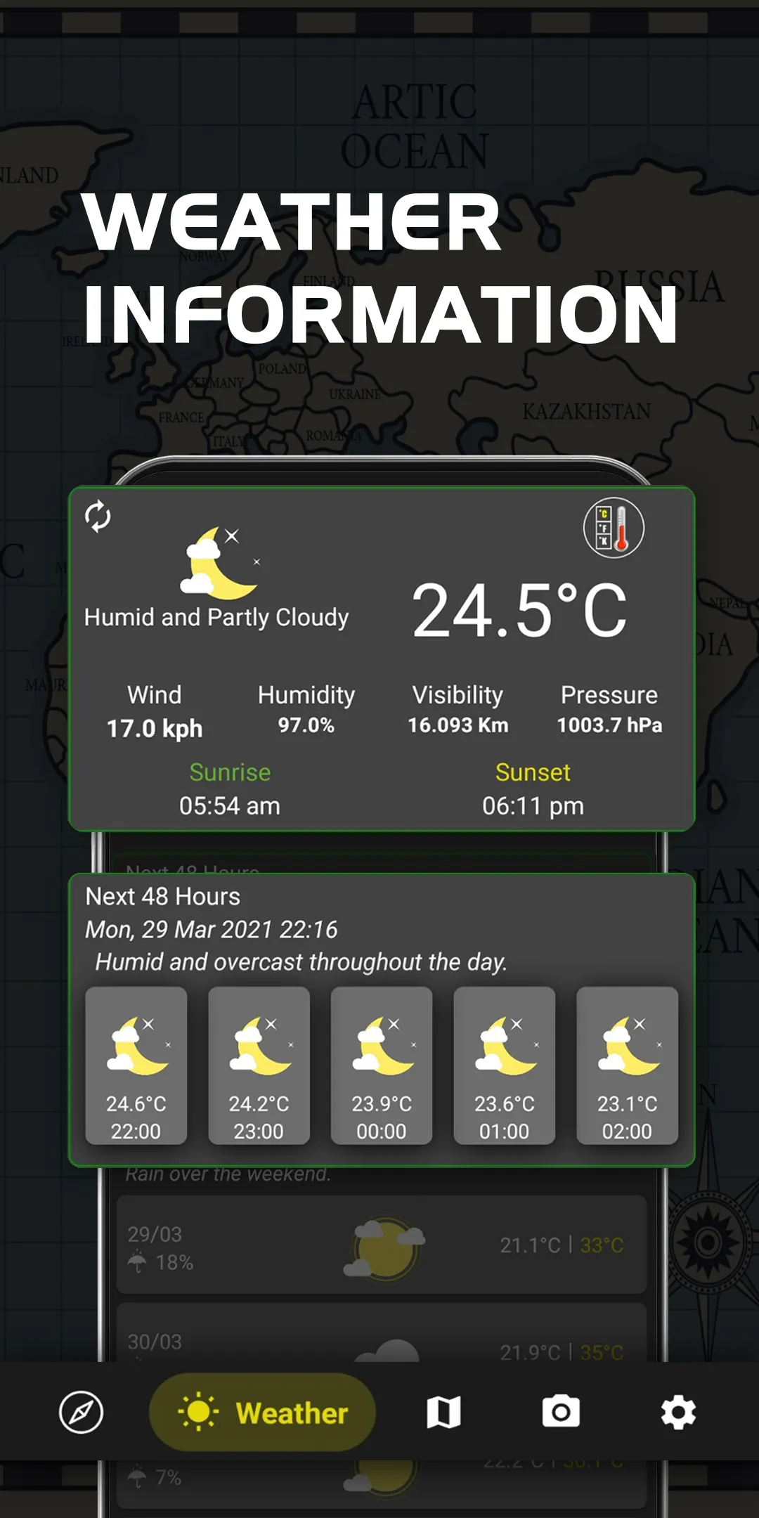 Digital Compass - Compass Maps | Indus Appstore | Screenshot