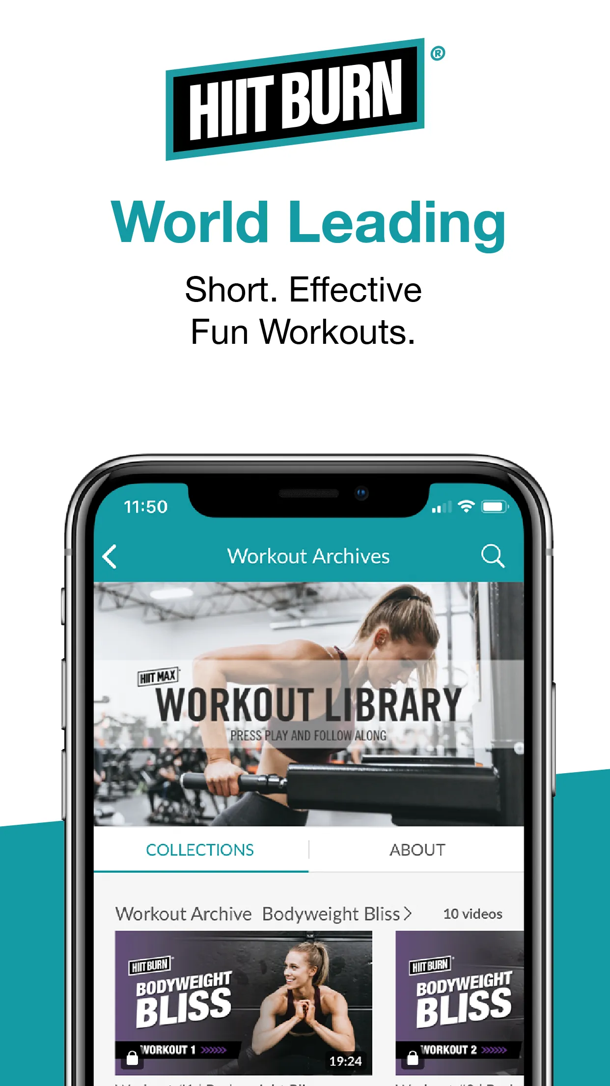 HIITBURN: Workouts From Home | Indus Appstore | Screenshot