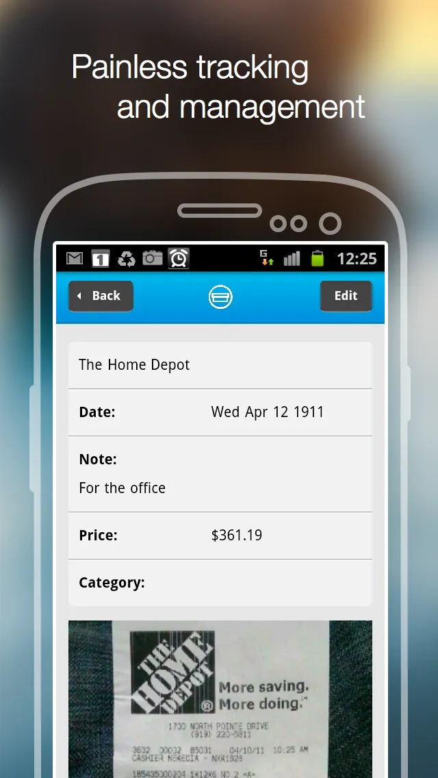 Shoeboxed Receipt Tracker | Indus Appstore | Screenshot