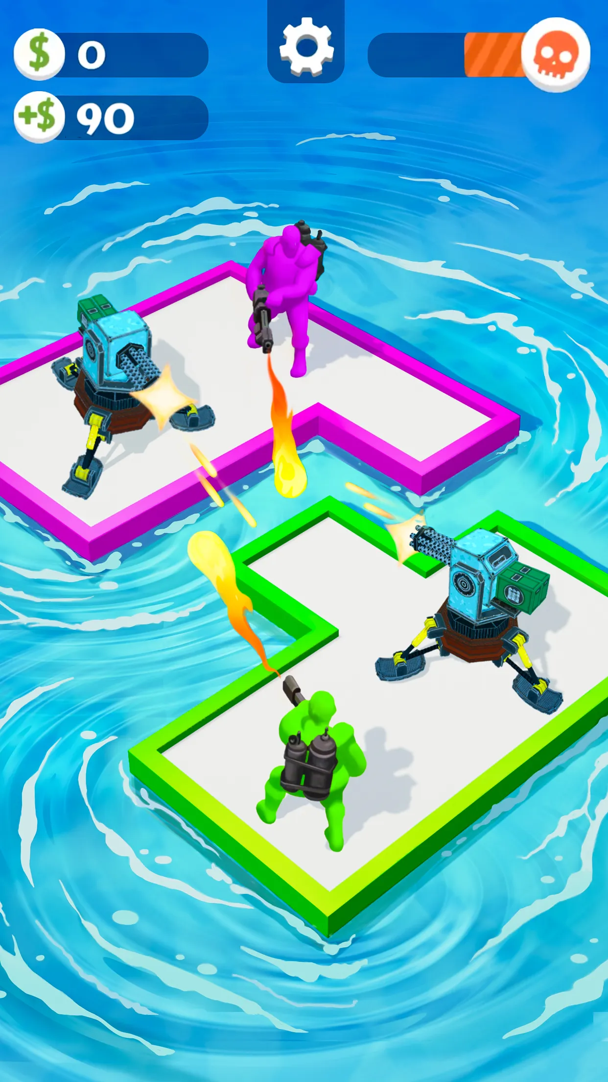 War of Rafts: Crazy Sea Battle | Indus Appstore | Screenshot