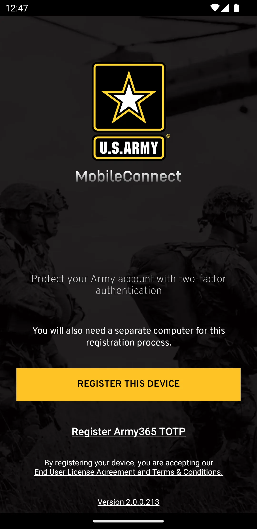 Army MobileConnect | Indus Appstore | Screenshot