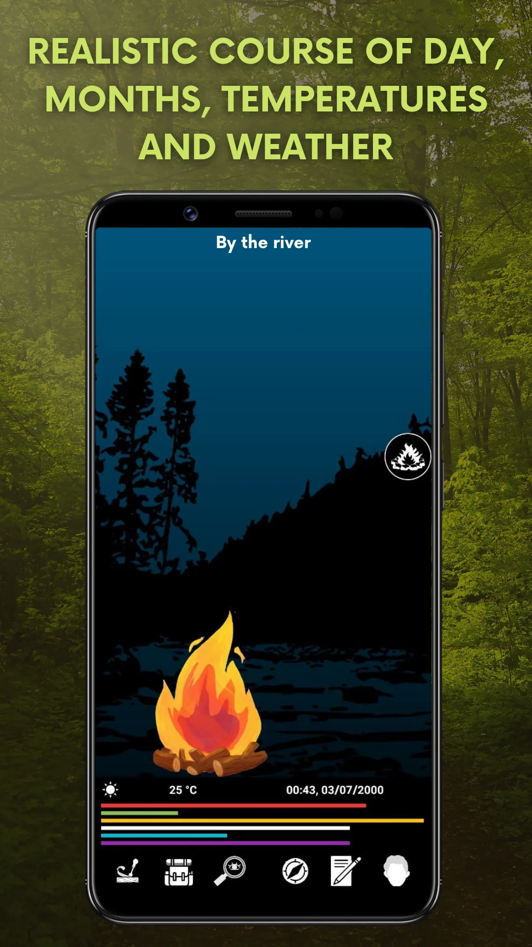 Alone (survival simulator) | Indus Appstore | Screenshot