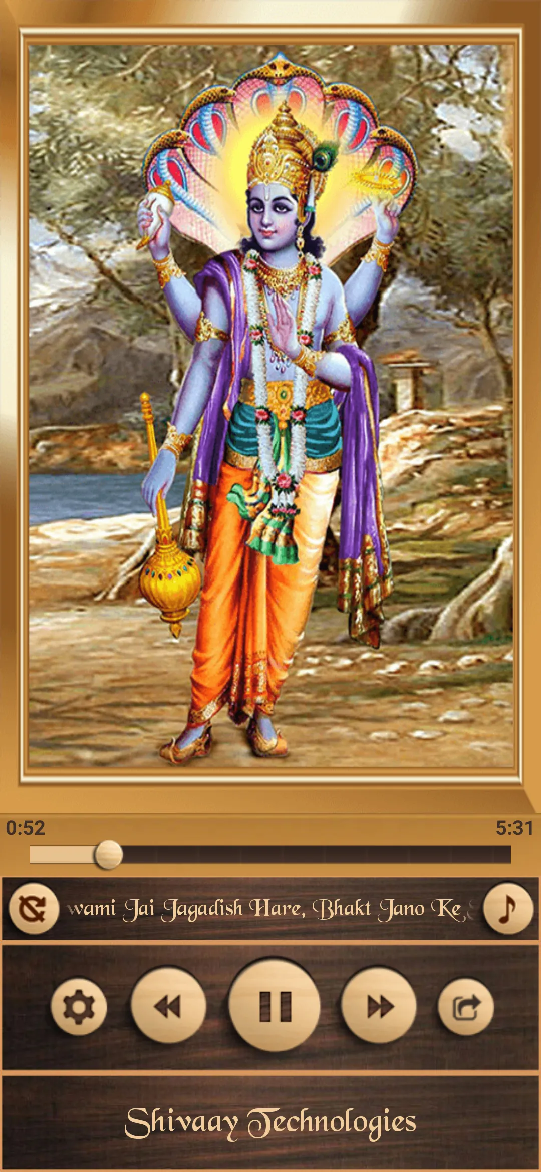 Vishnu Aarti | Indus Appstore | Screenshot