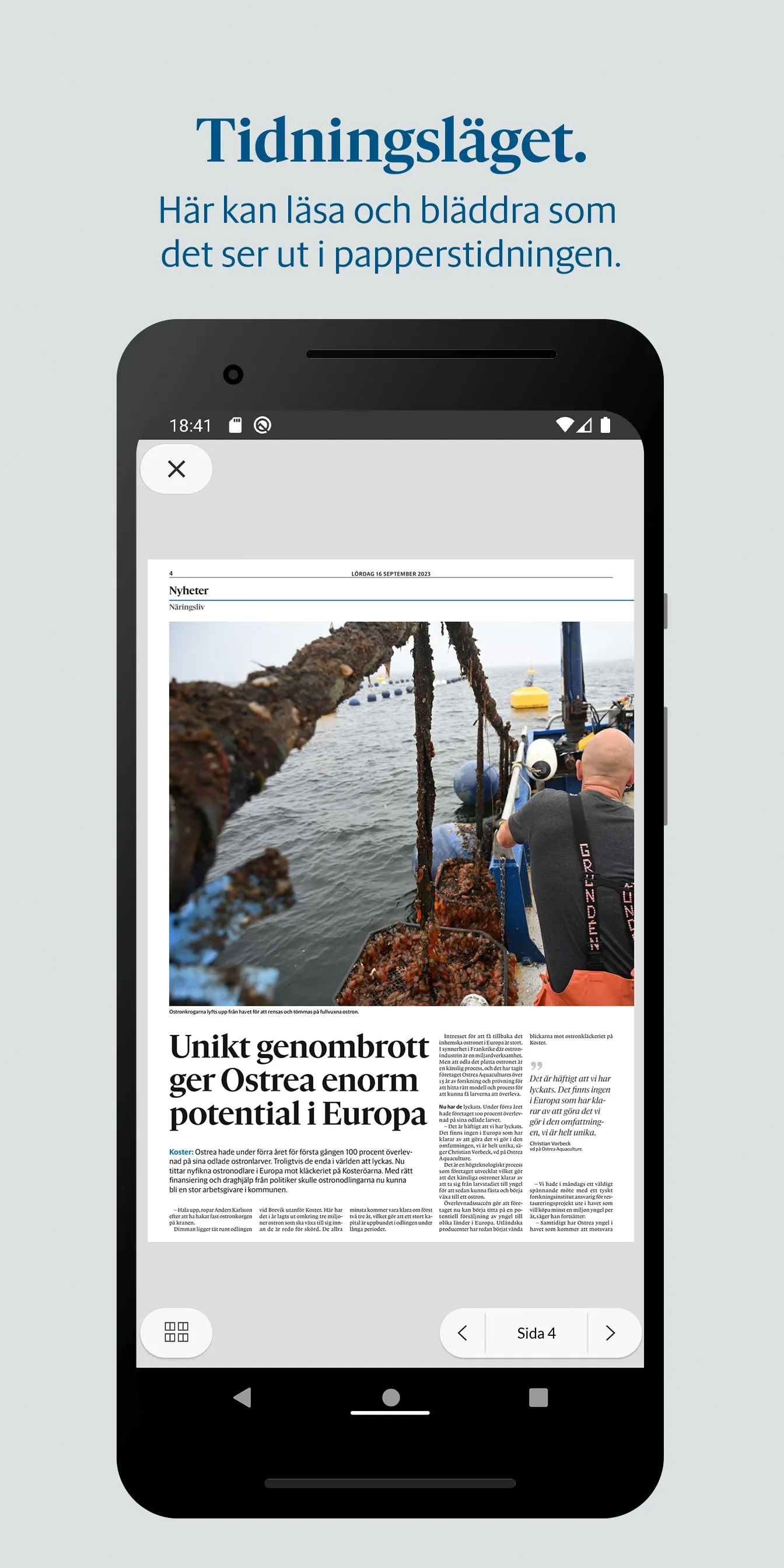 Strömstads Tidning e-tidning | Indus Appstore | Screenshot