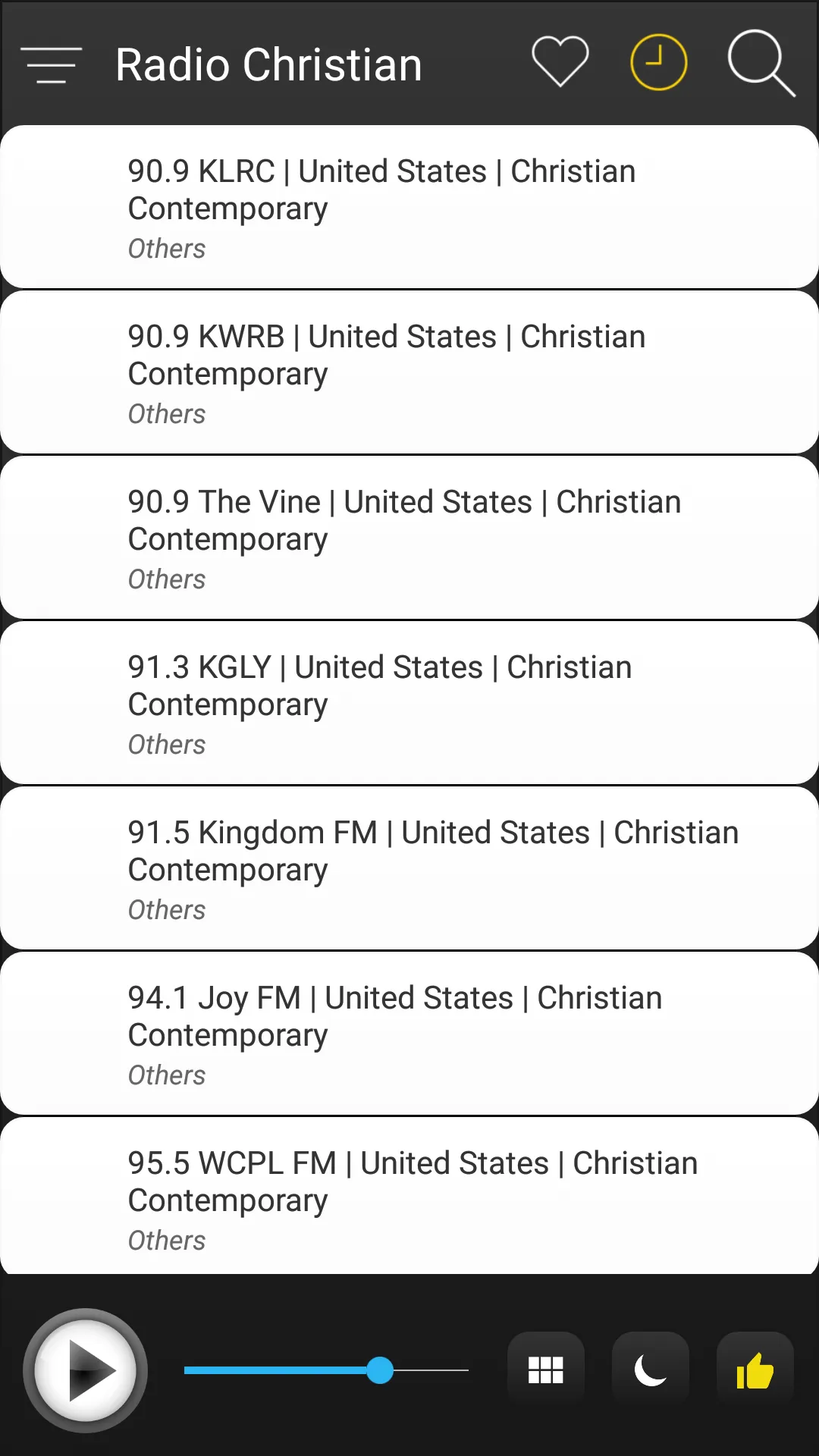 Christian Radio FM AM Music | Indus Appstore | Screenshot