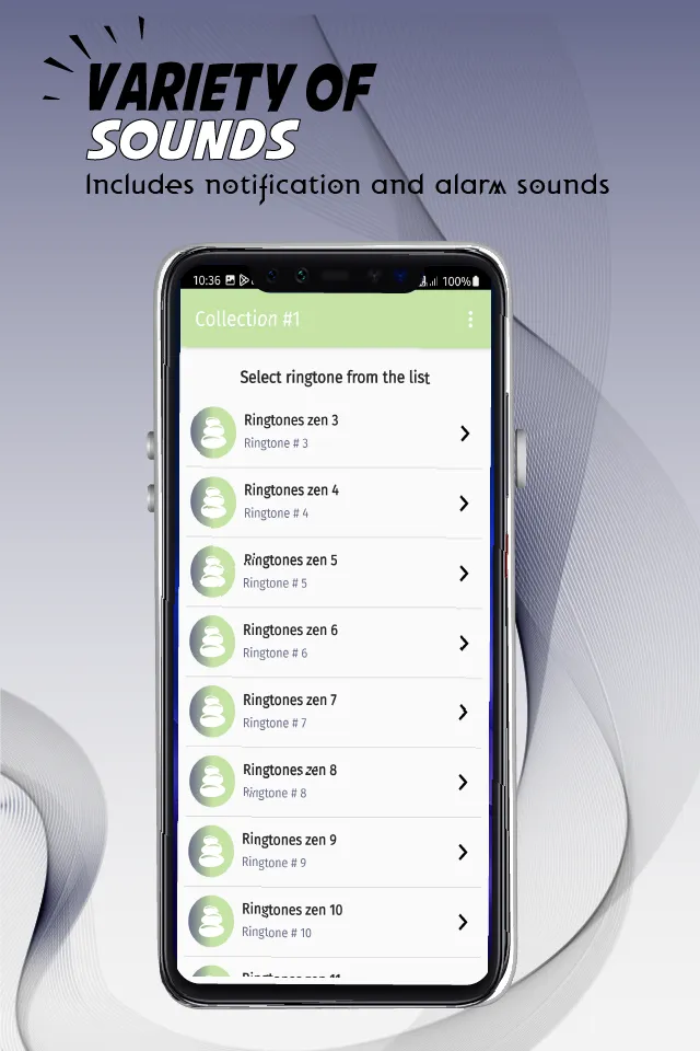 zen sound ringtone. | Indus Appstore | Screenshot