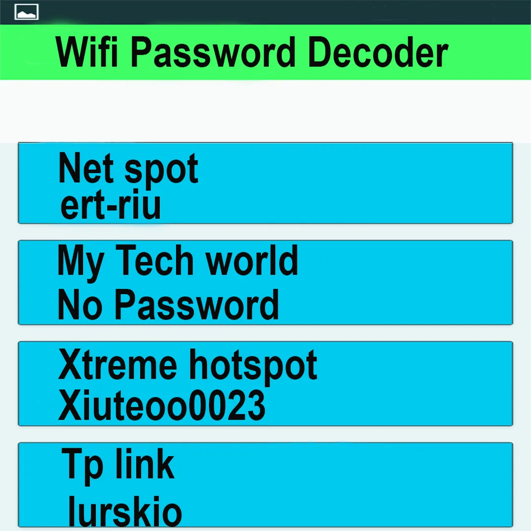 Wifi Password Decoder | Indus Appstore | Screenshot