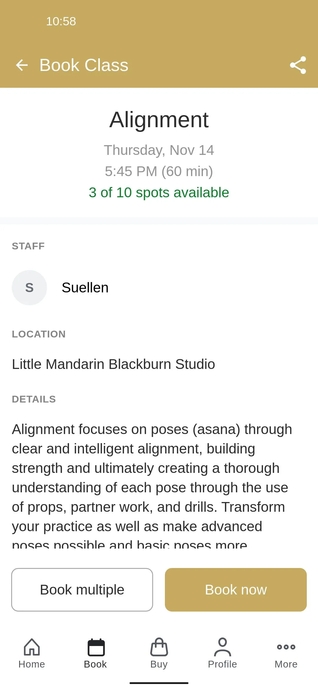 Little Mandarin Yoga & Pilates | Indus Appstore | Screenshot