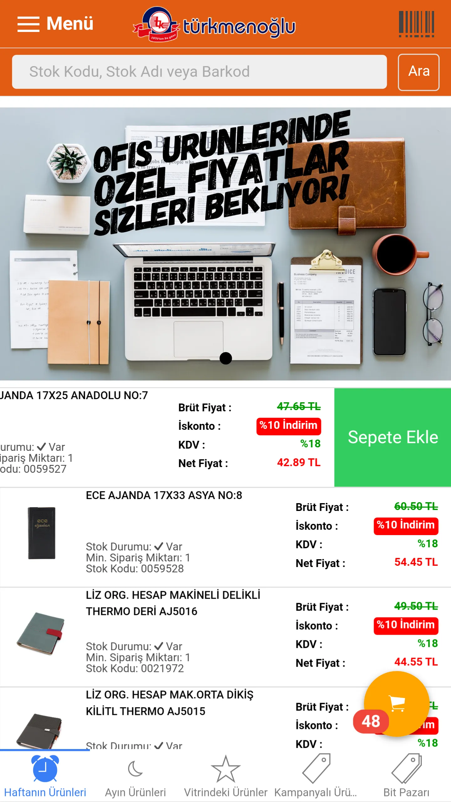 Türkmenoğlu B2B | Indus Appstore | Screenshot