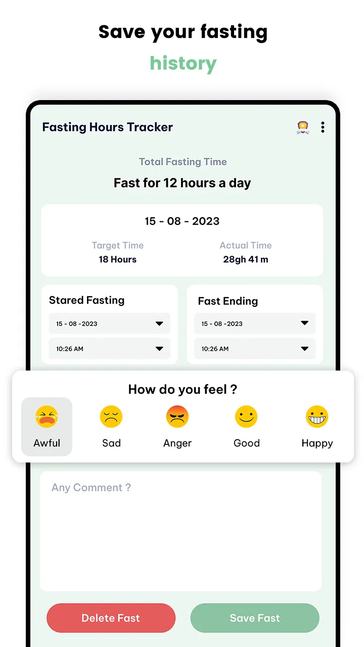 Intermittent Fasting Tracker | Indus Appstore | Screenshot