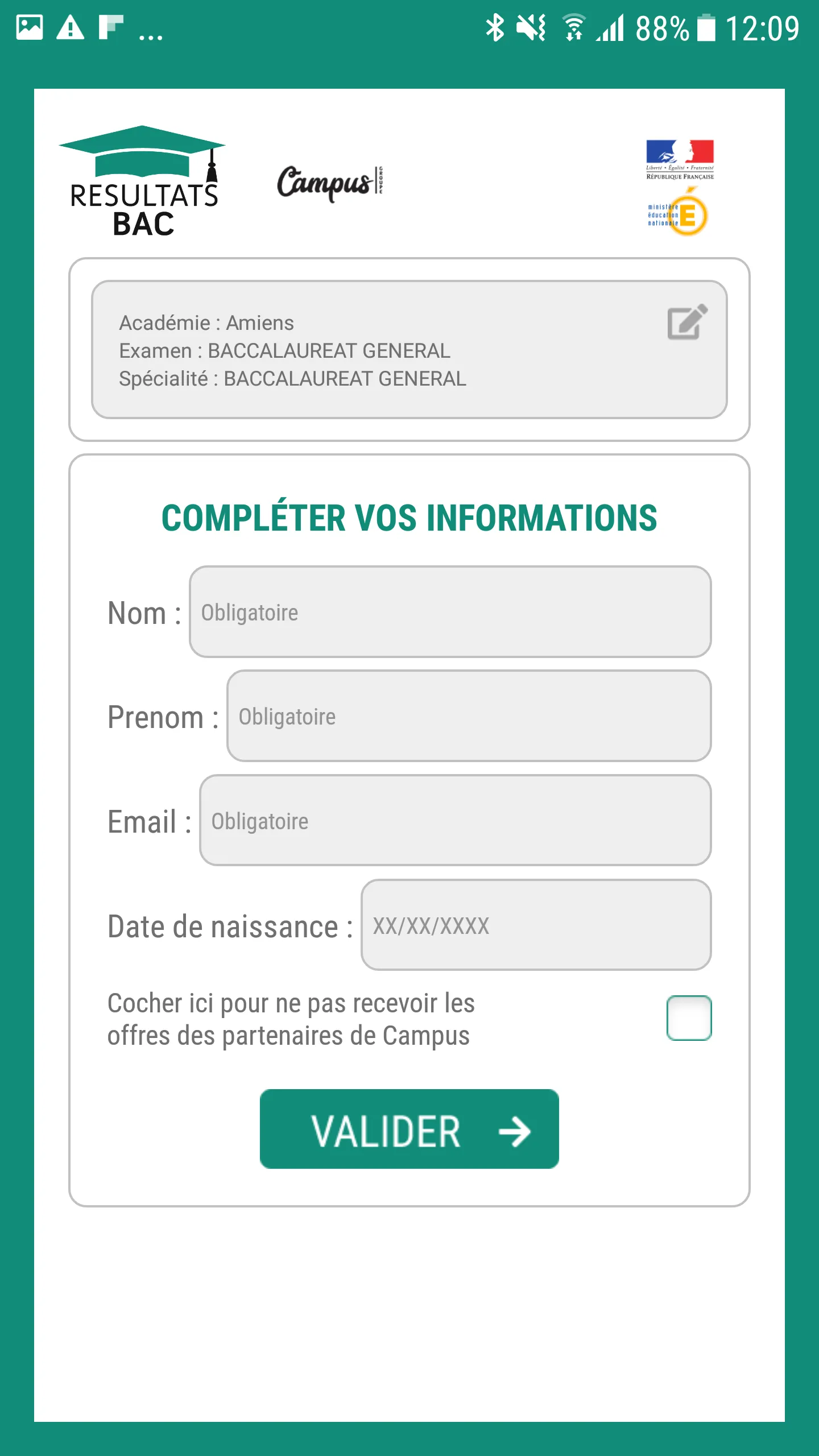 Résultat Bac 2024 | Indus Appstore | Screenshot