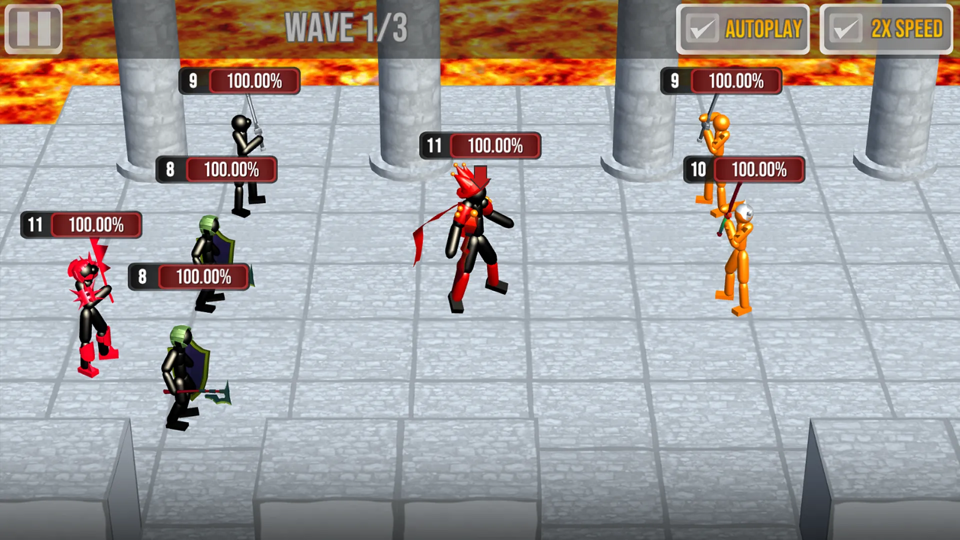 Stickman Raid Warriors Legends | Indus Appstore | Screenshot