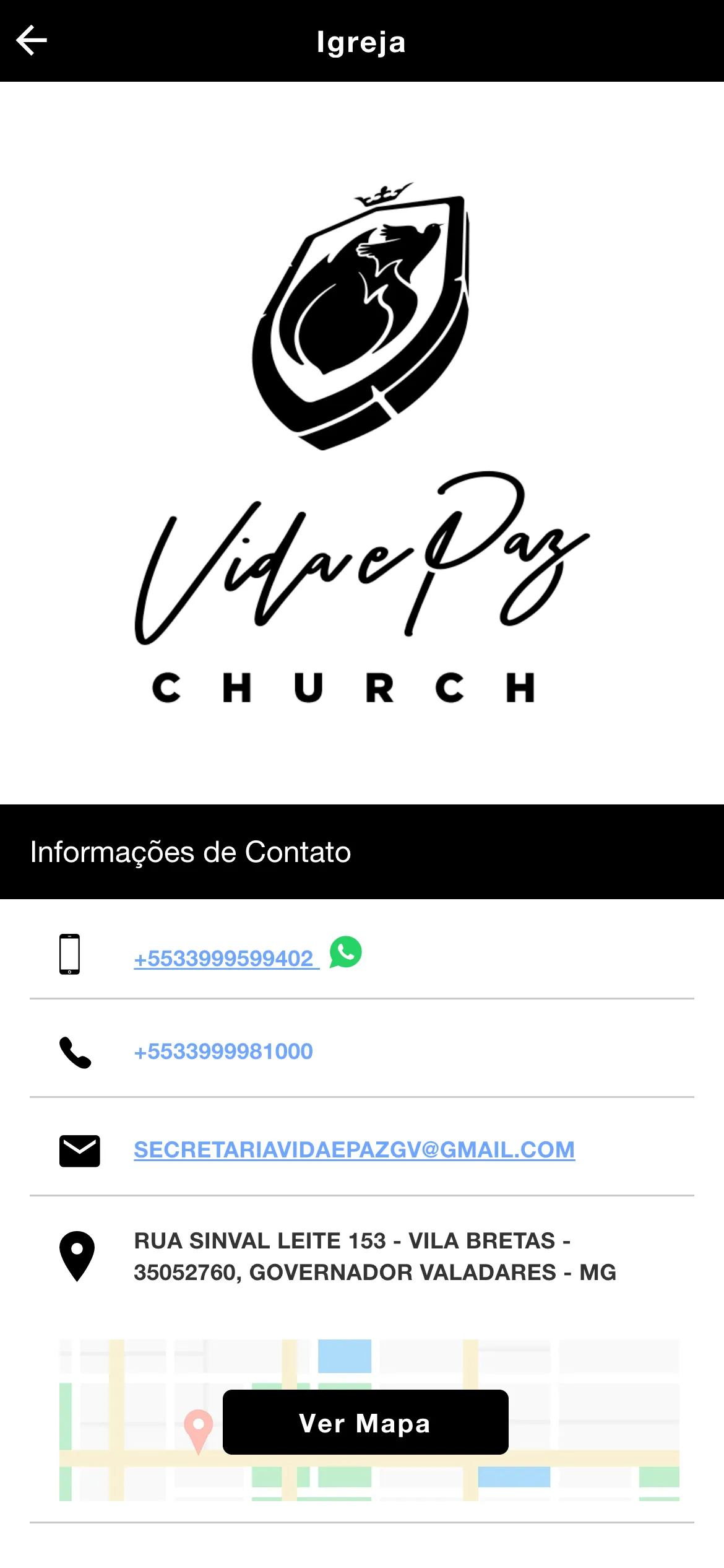 Vida e Paz Church | Indus Appstore | Screenshot