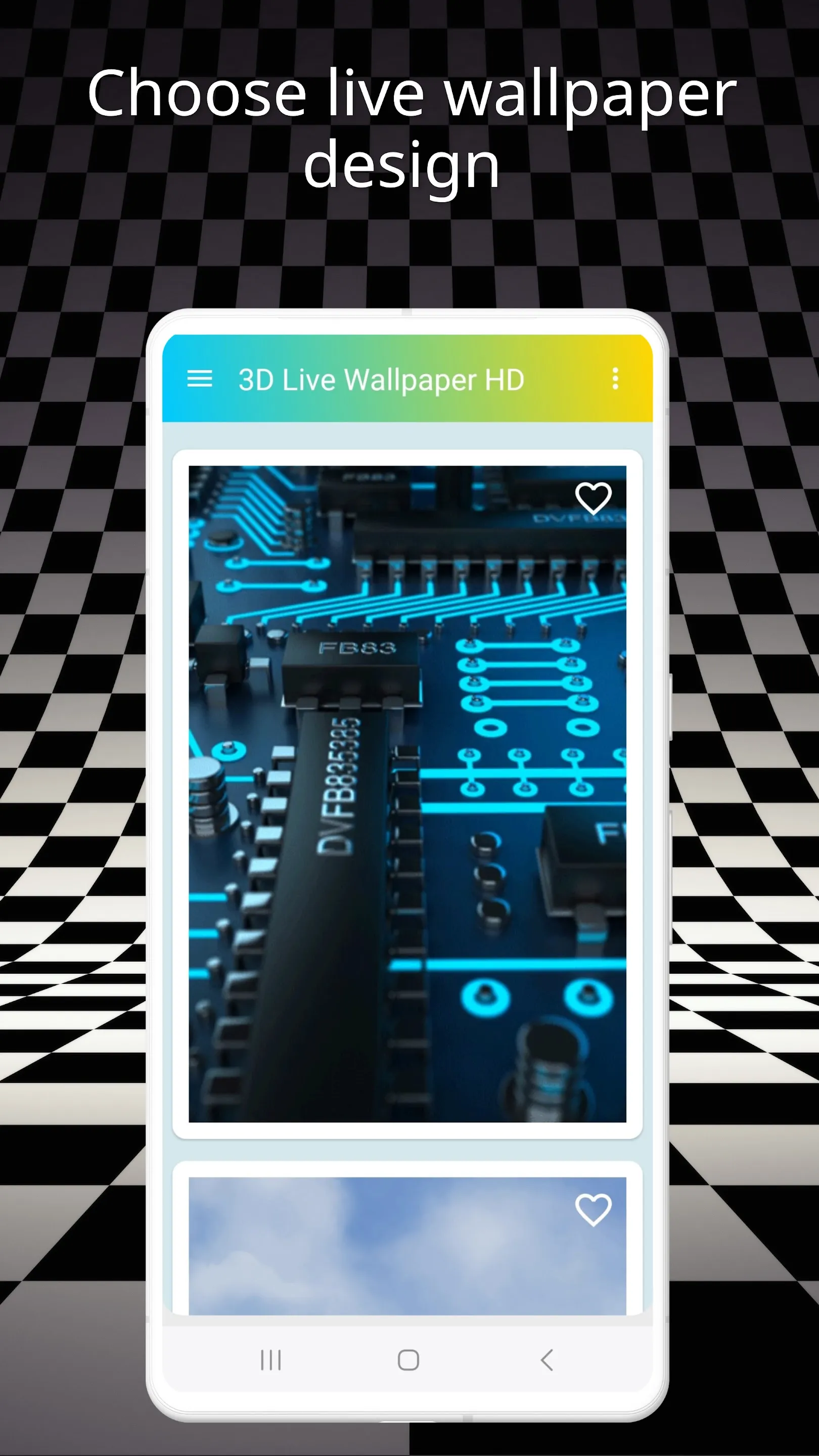 3D Live Wallpaper HD | Indus Appstore | Screenshot