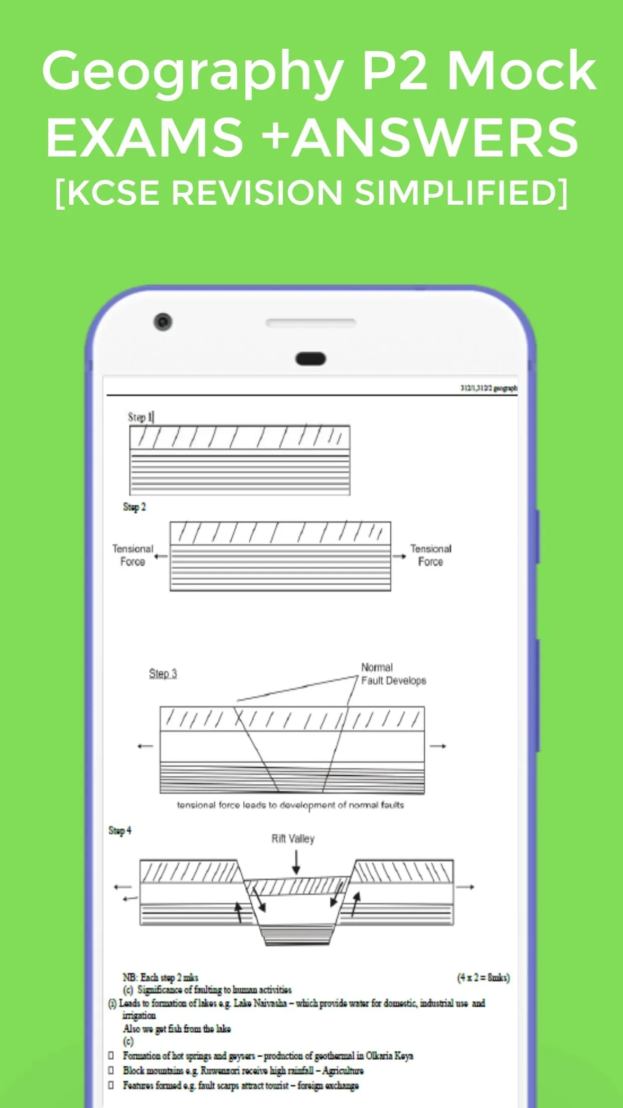 Geography Mock Papers +Answers | Indus Appstore | Screenshot