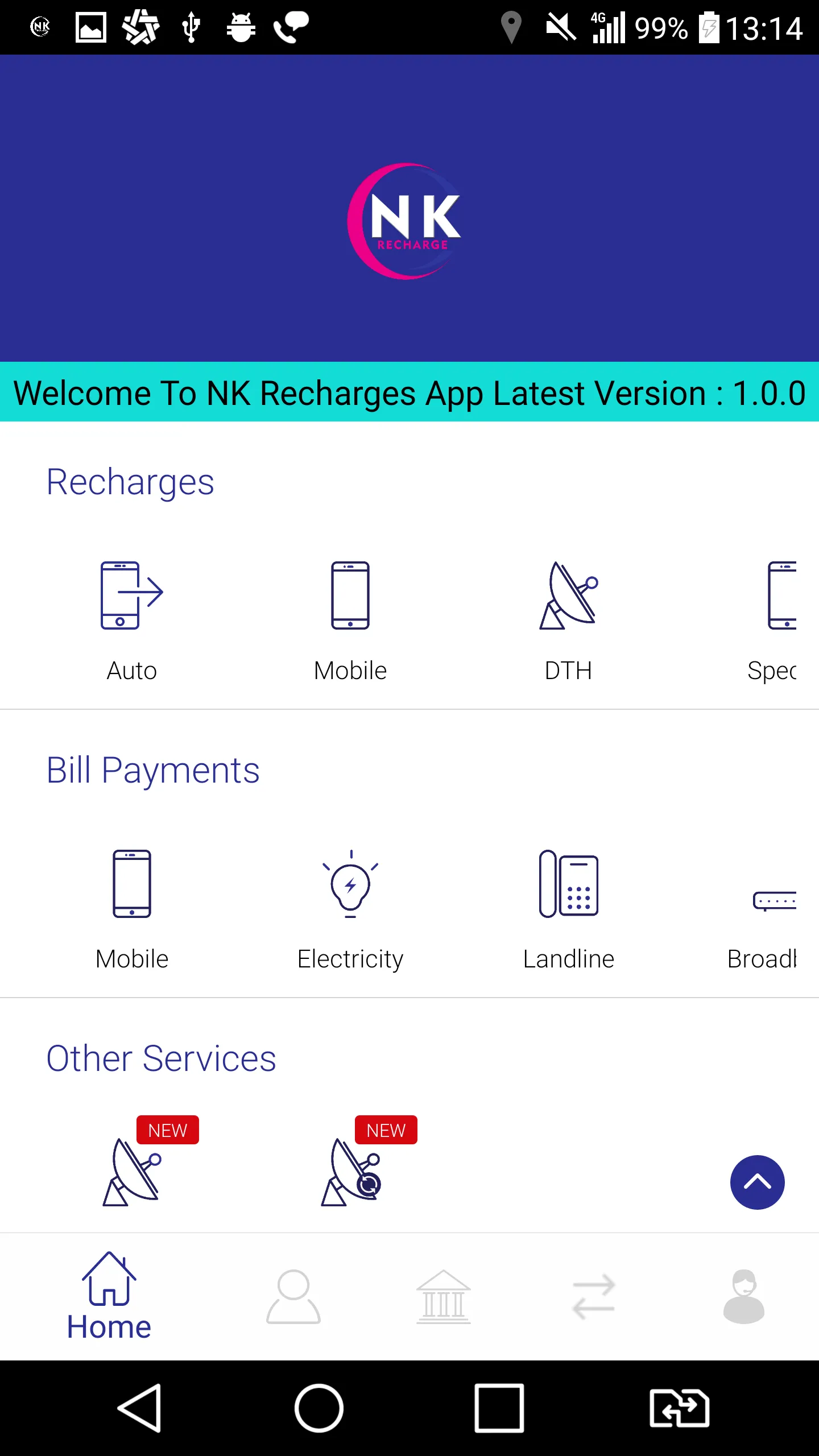 NKRecharge | Indus Appstore | Screenshot