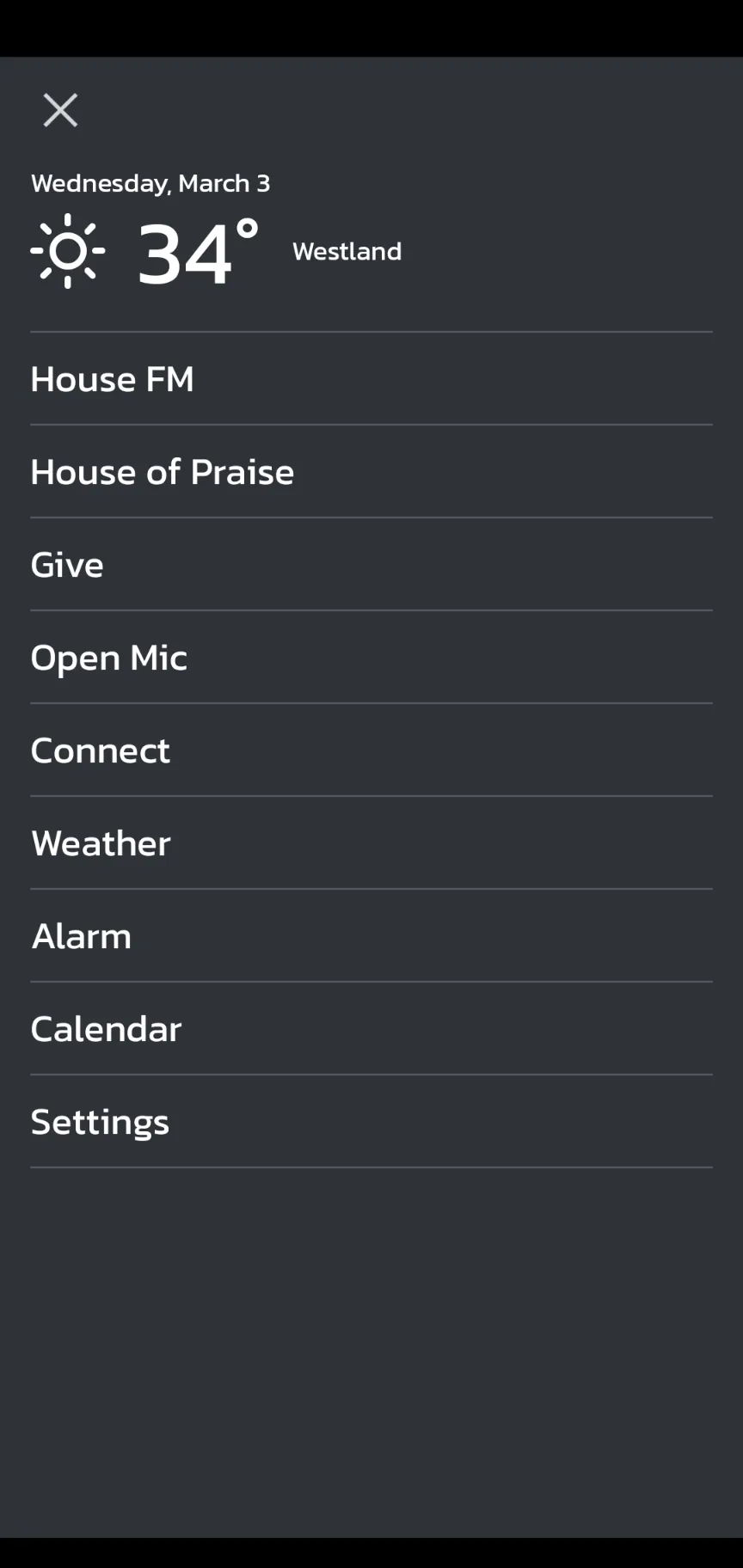 House FM / House of Praise | Indus Appstore | Screenshot