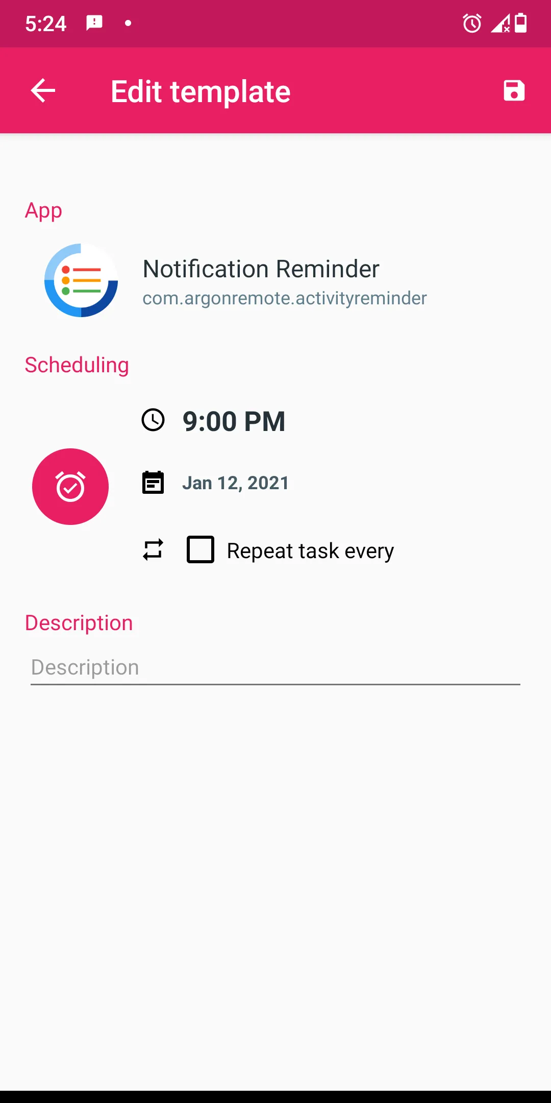 Open App Scheduler | Indus Appstore | Screenshot