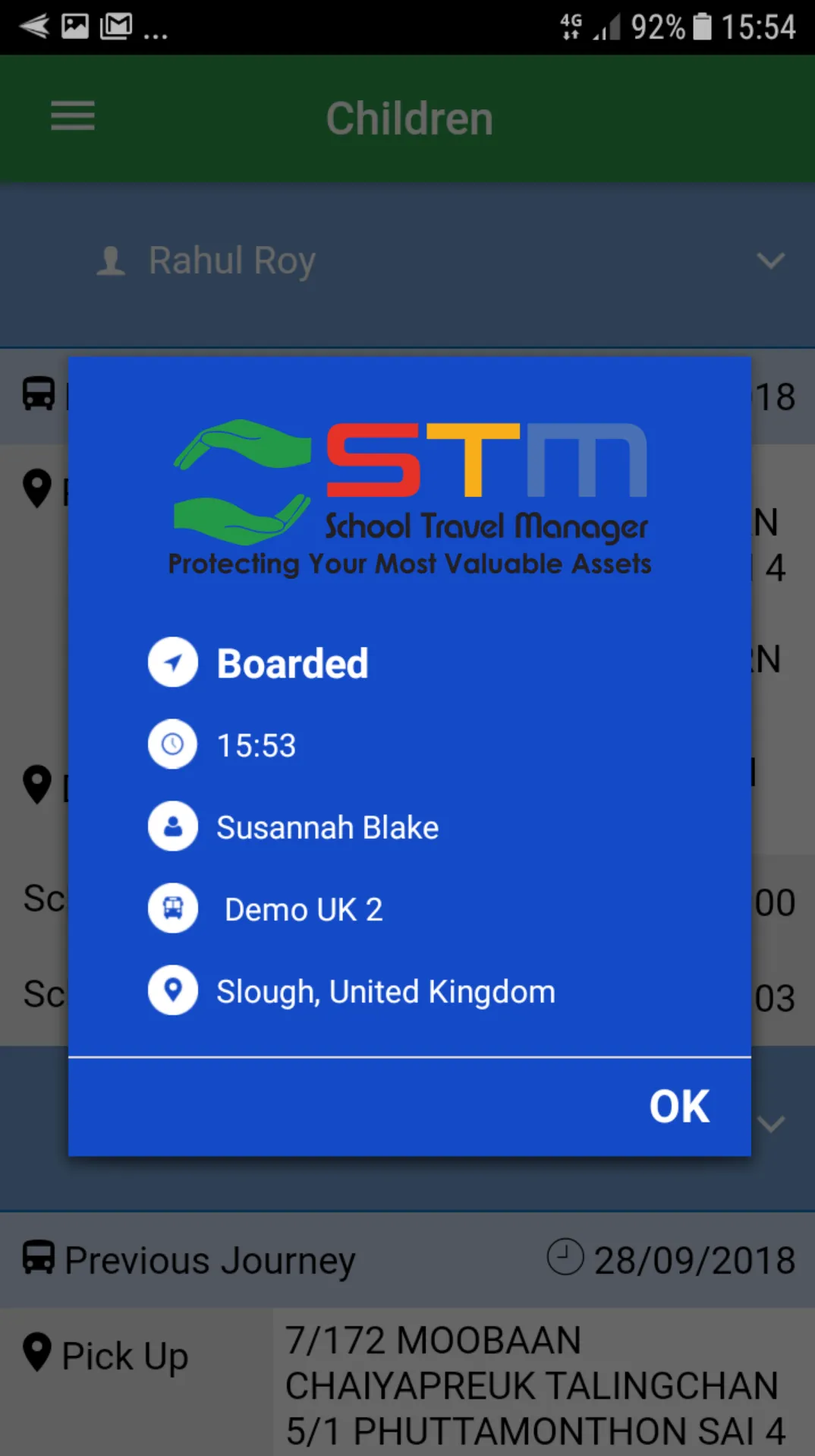 STM Parent App | Indus Appstore | Screenshot