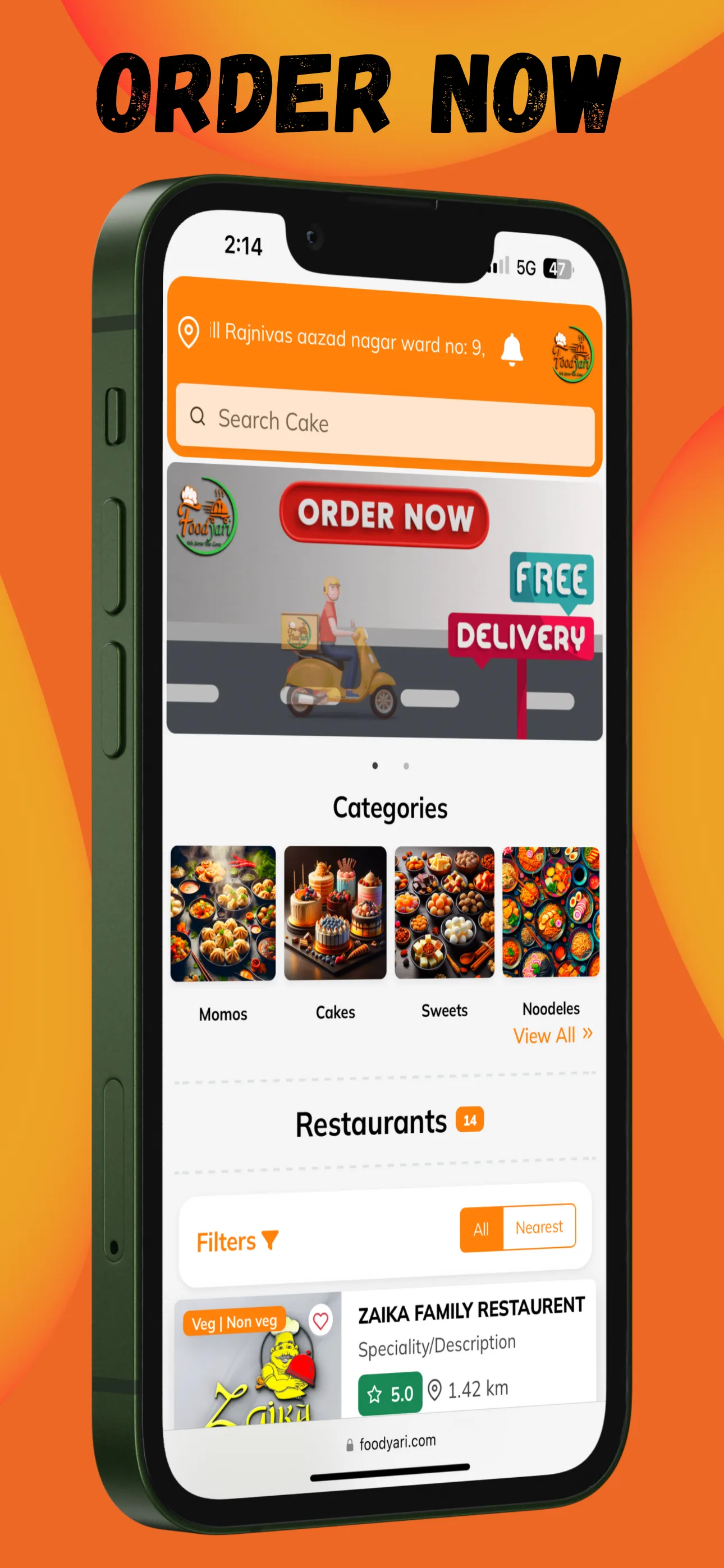 Foodyari - Order Food Online | Indus Appstore | Screenshot