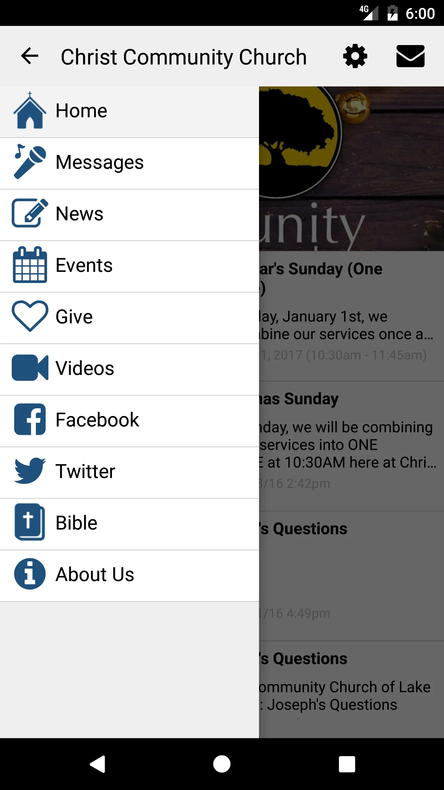 Christ Community, Lake Charles | Indus Appstore | Screenshot