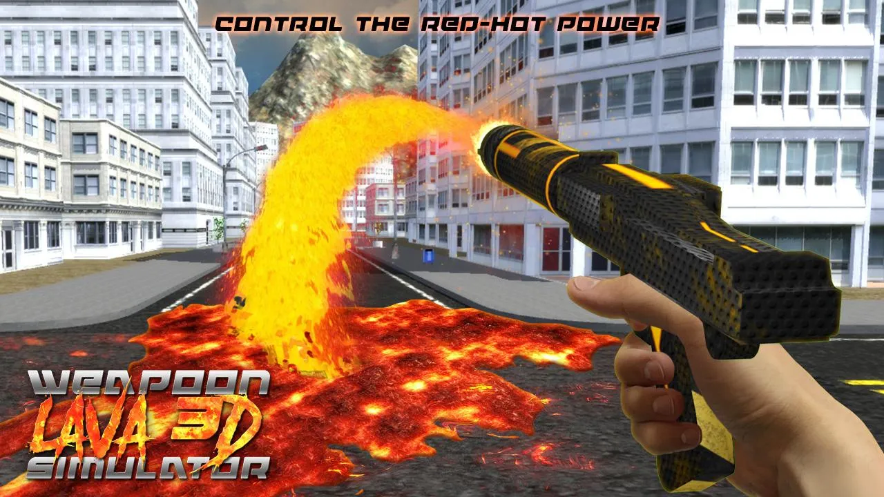 Weapon Lava 3D Simulator | Indus Appstore | Screenshot