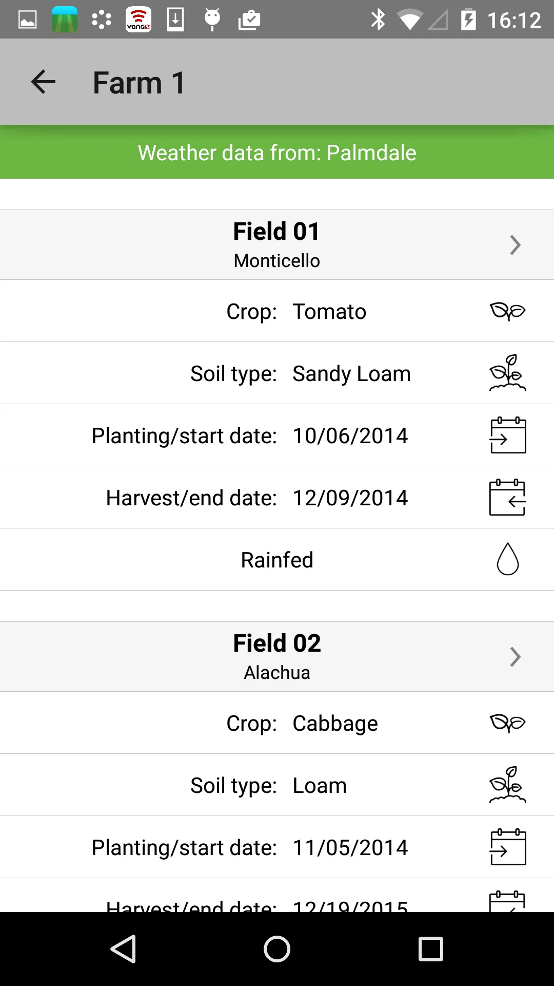 AgroClimate | Indus Appstore | Screenshot