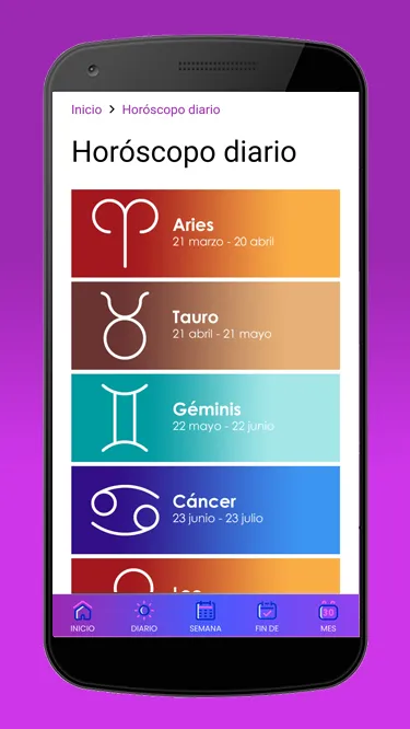 El Horóscopo del Zodíaco hoy | Indus Appstore | Screenshot