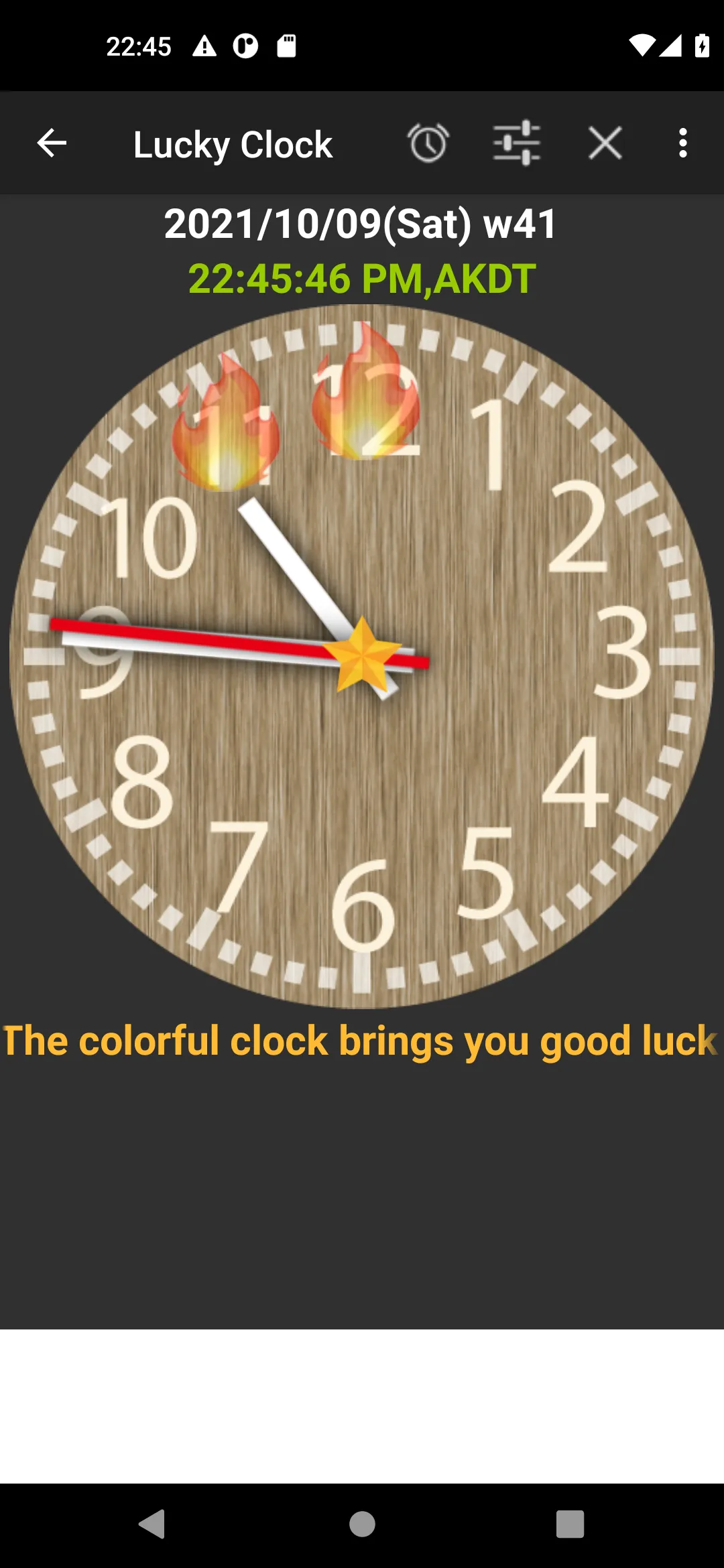 Rainbow Clock | Indus Appstore | Screenshot