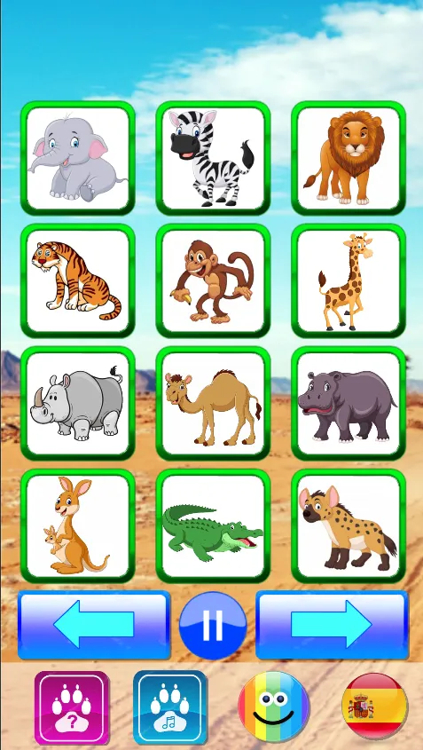 Animal sounds - Kids learn | Indus Appstore | Screenshot