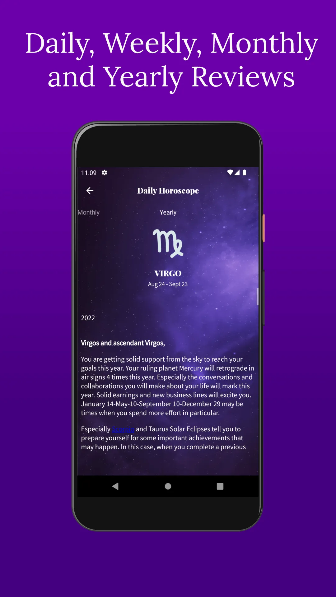 Daily Horoscope | Indus Appstore | Screenshot