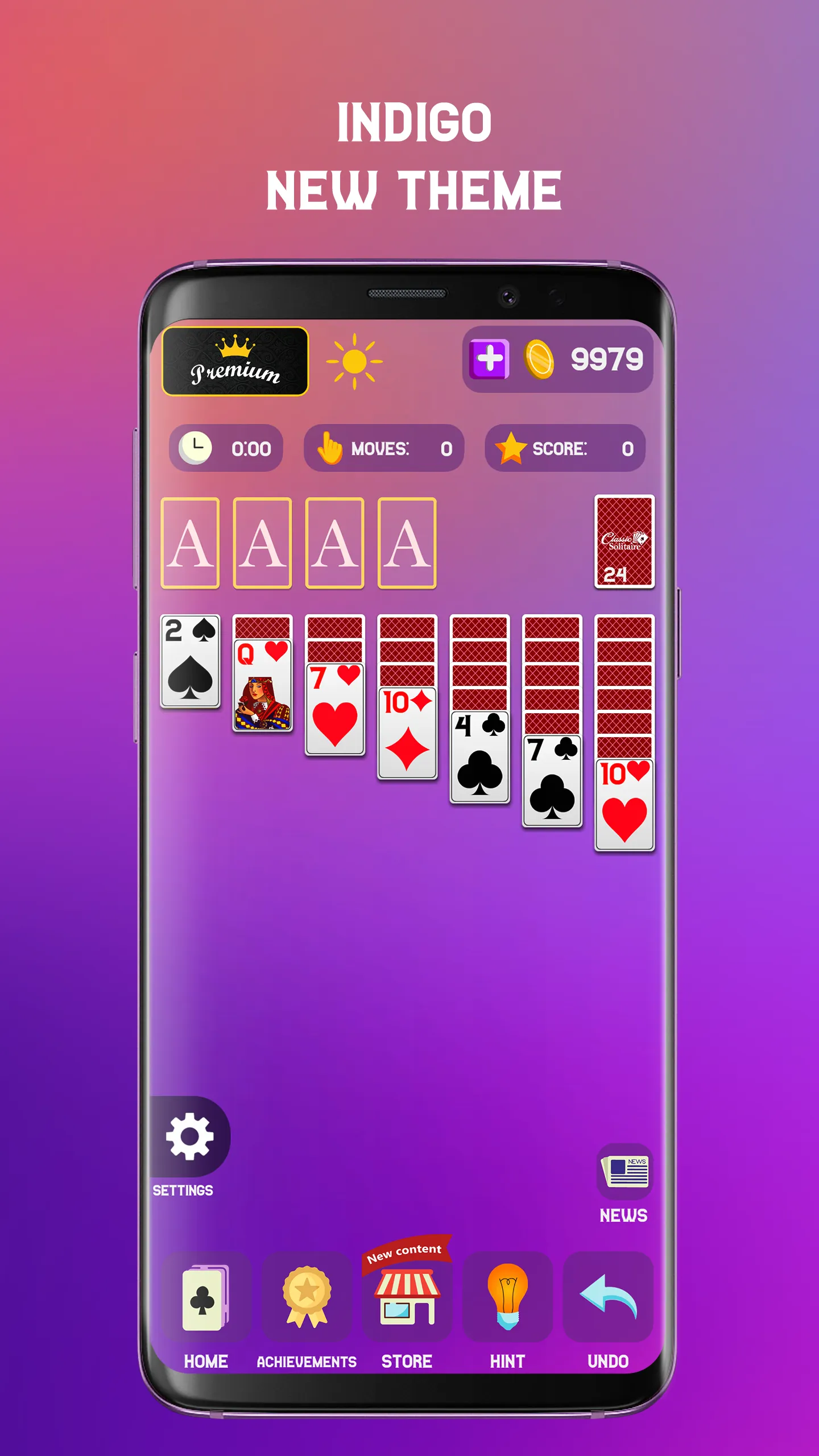 Classic Solitaire | Indus Appstore | Screenshot