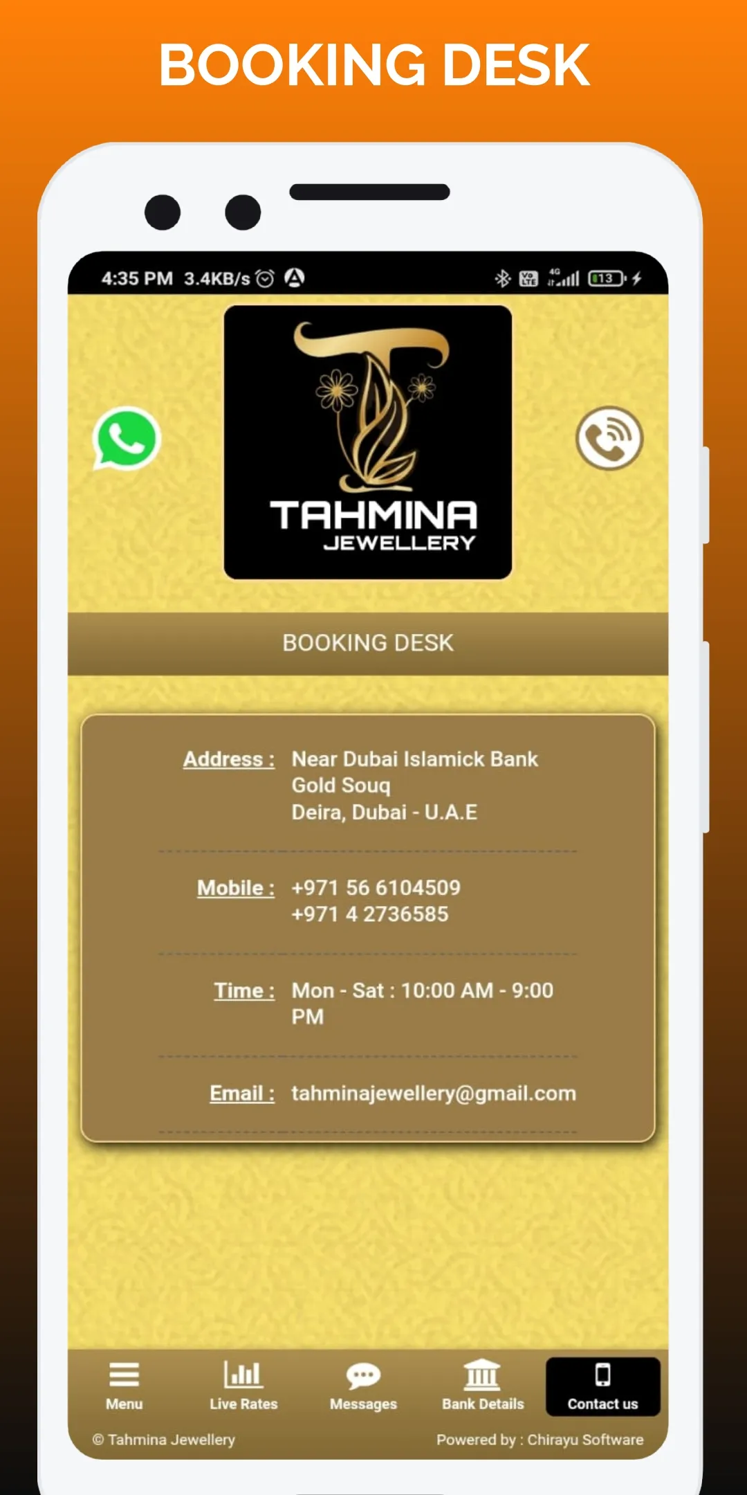 Tahmina Jewellery | Indus Appstore | Screenshot