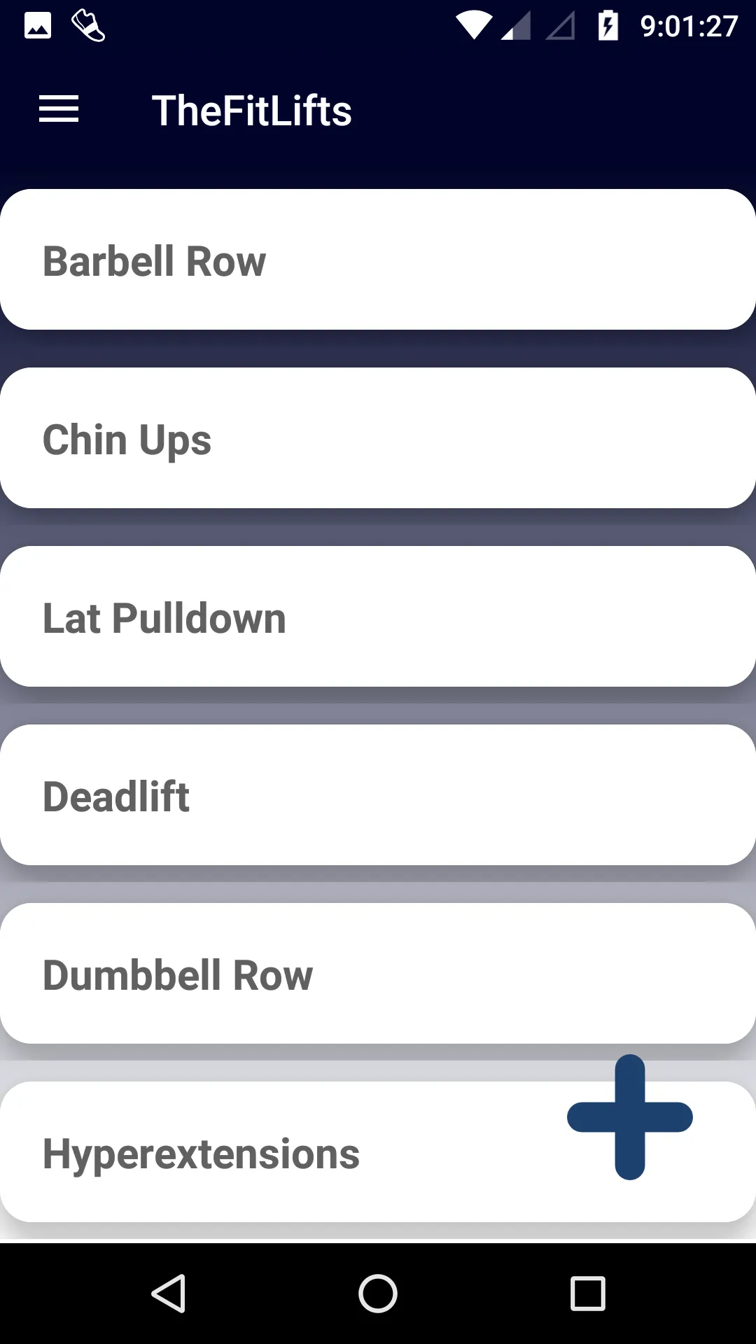 FitLifts - Workout Log | Indus Appstore | Screenshot