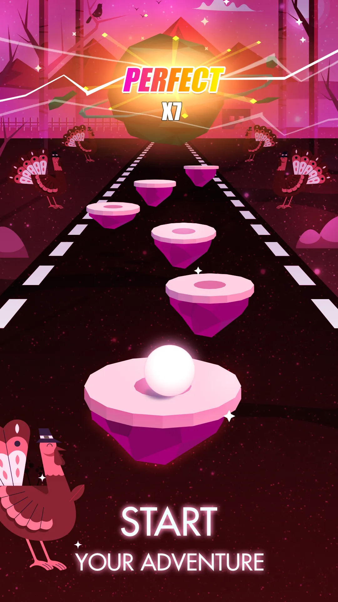 Hop Ball 3D: Dancing Ball | Indus Appstore | Screenshot