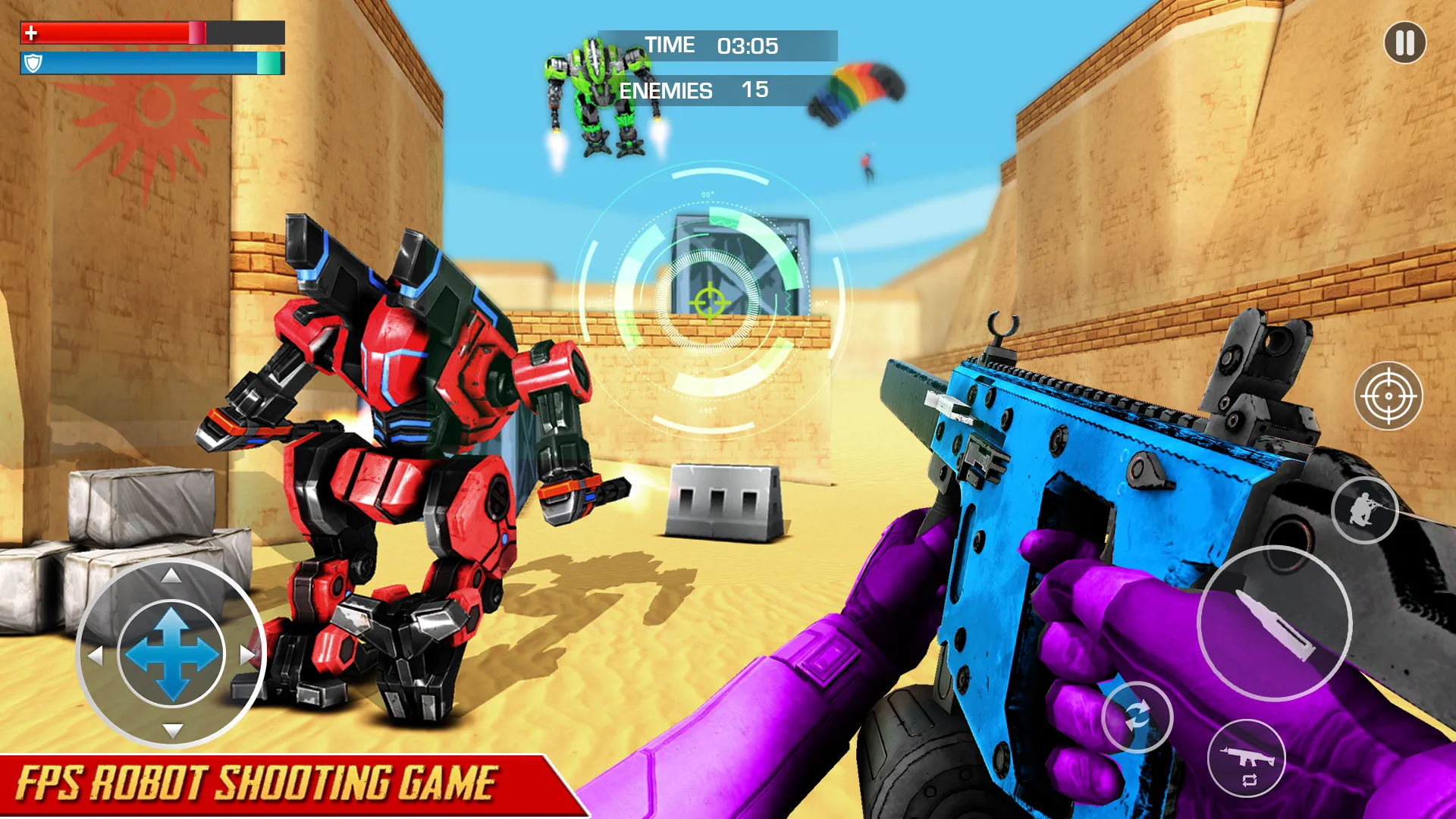 FPS Robot Shooting: War Games | Indus Appstore | Screenshot