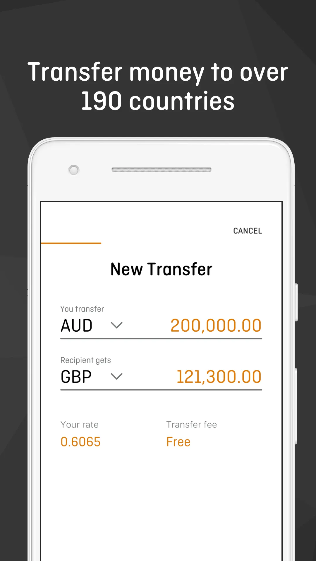 OFX Money Transfer | Indus Appstore | Screenshot