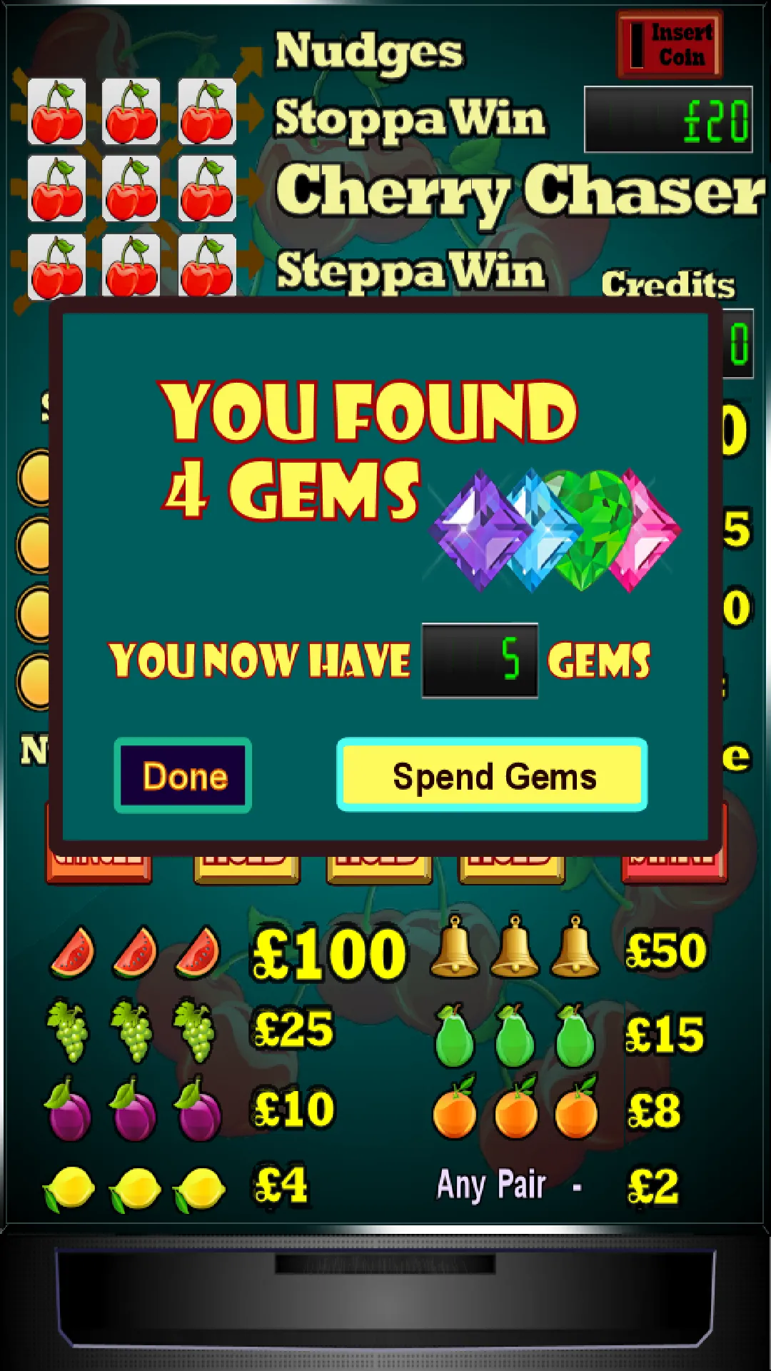 Cherry Chaser Slot Machine | Indus Appstore | Screenshot