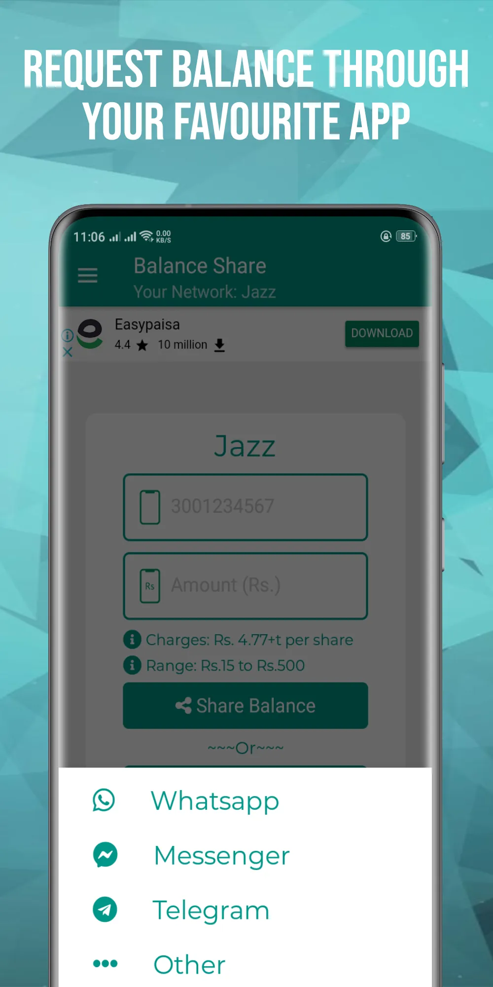 Balance Share - Easily Share B | Indus Appstore | Screenshot