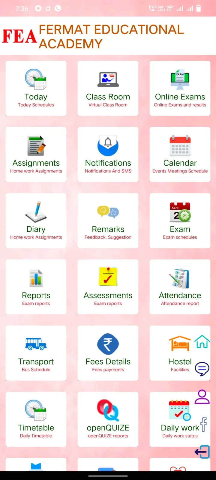 FERMAT EDUCATIONAL ACADEMY | Indus Appstore | Screenshot