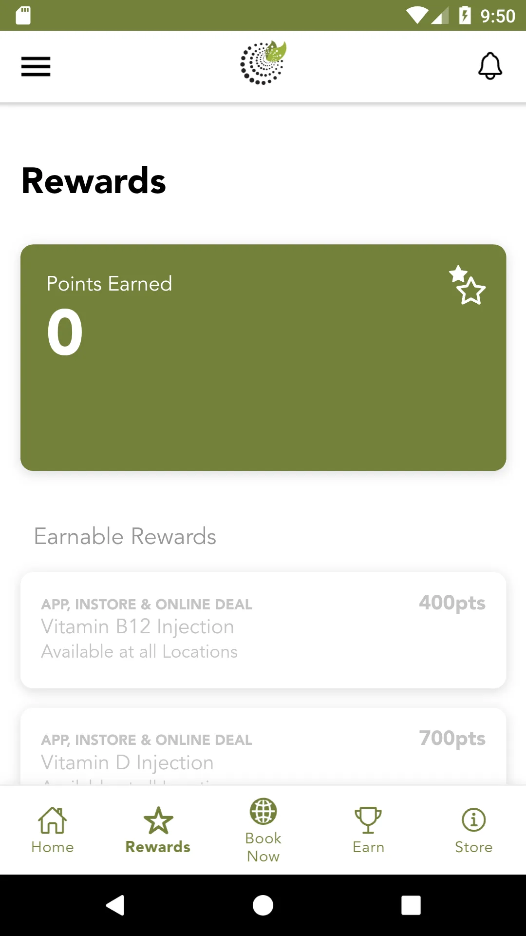 Absolute Health Eugene Rewards | Indus Appstore | Screenshot