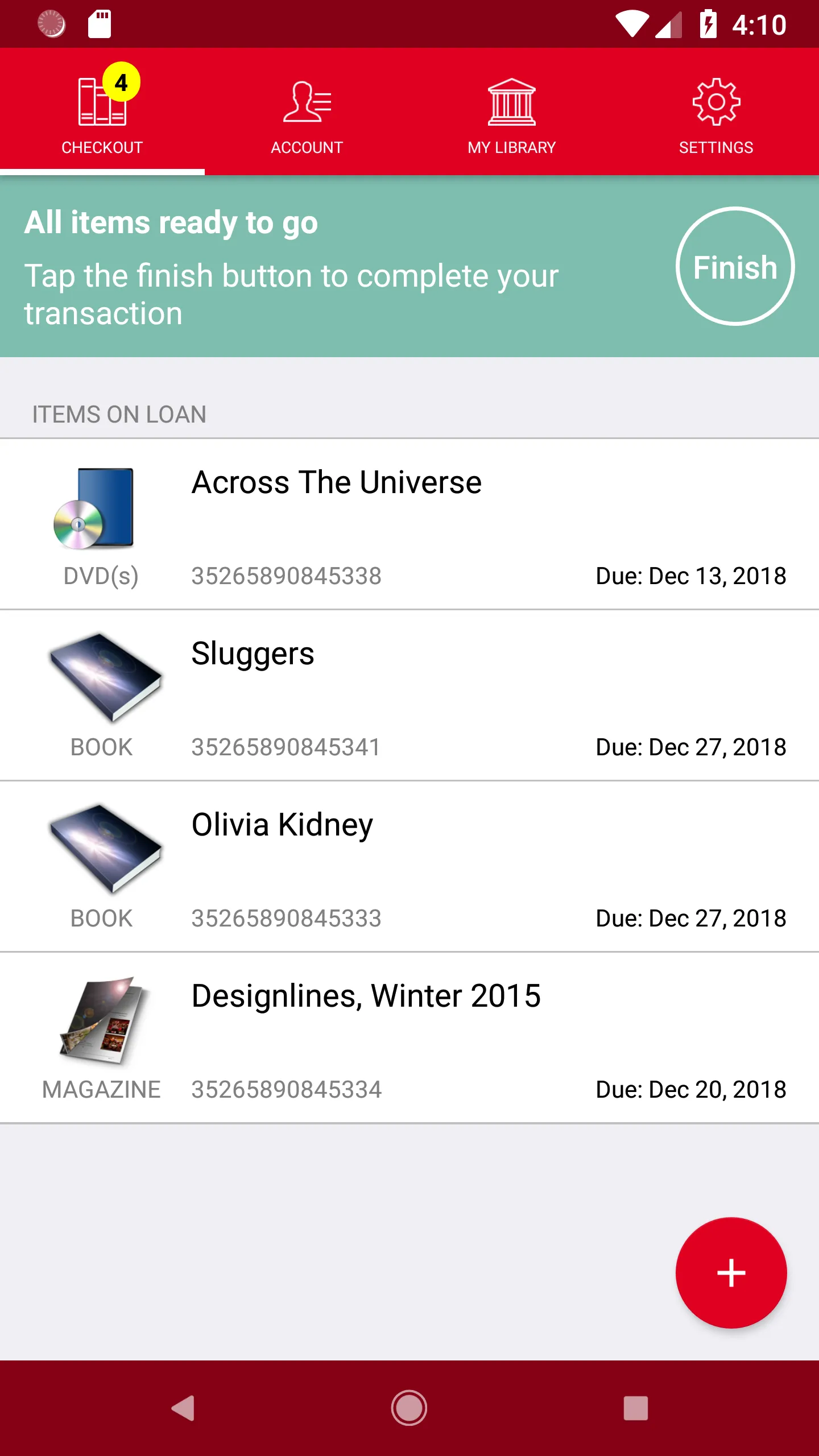 UC Self-Checkout | Indus Appstore | Screenshot