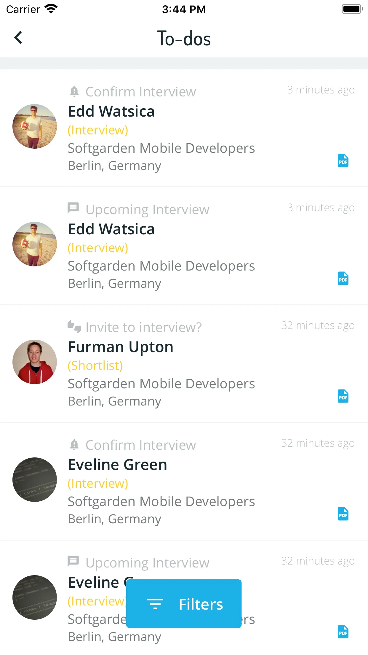 softgarden (employer) | Indus Appstore | Screenshot