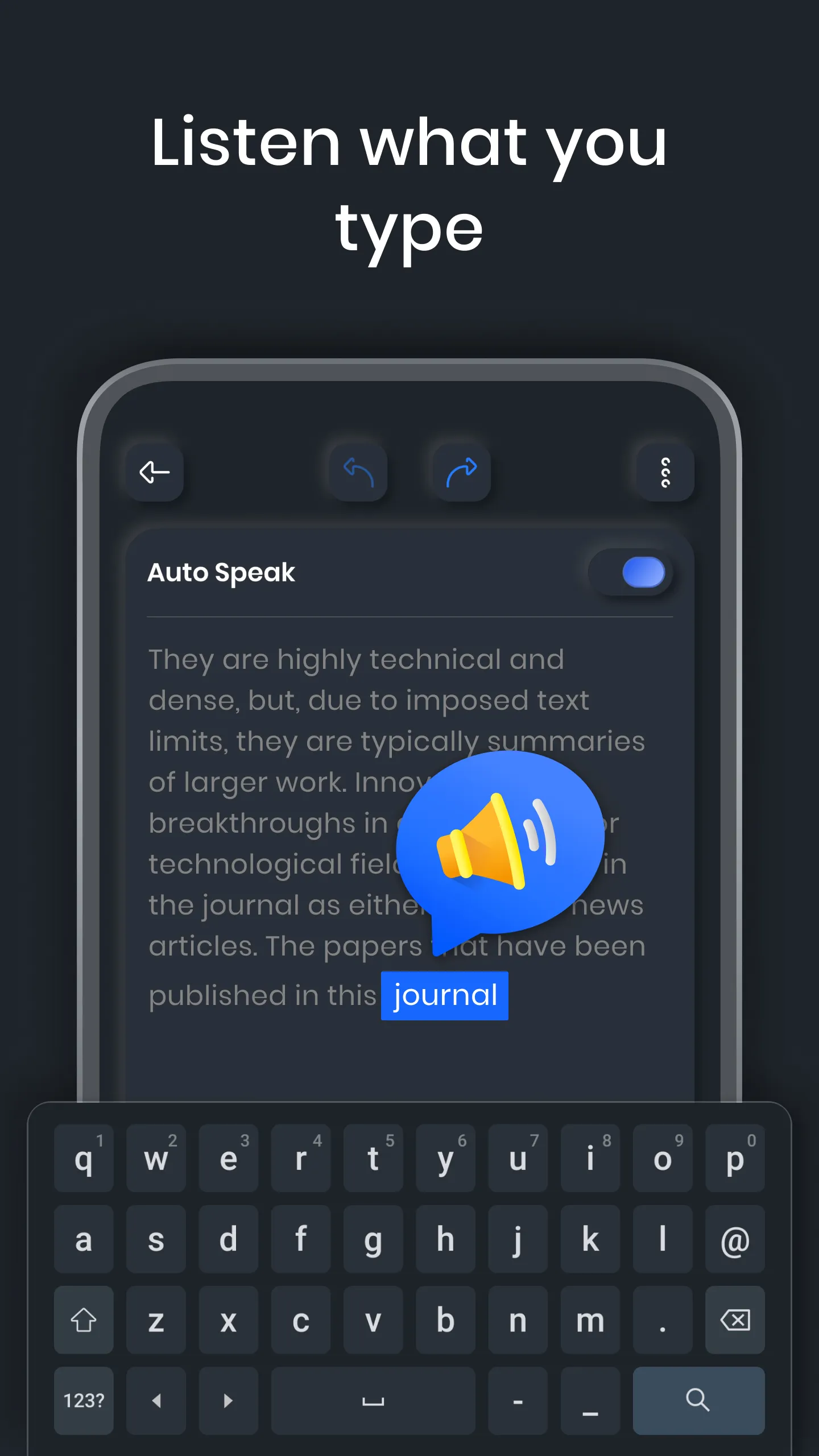 Text to Speech Voice Reading | Indus Appstore | Screenshot