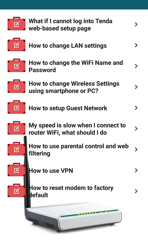 Tenda Modem Router Guide | Indus Appstore | Screenshot