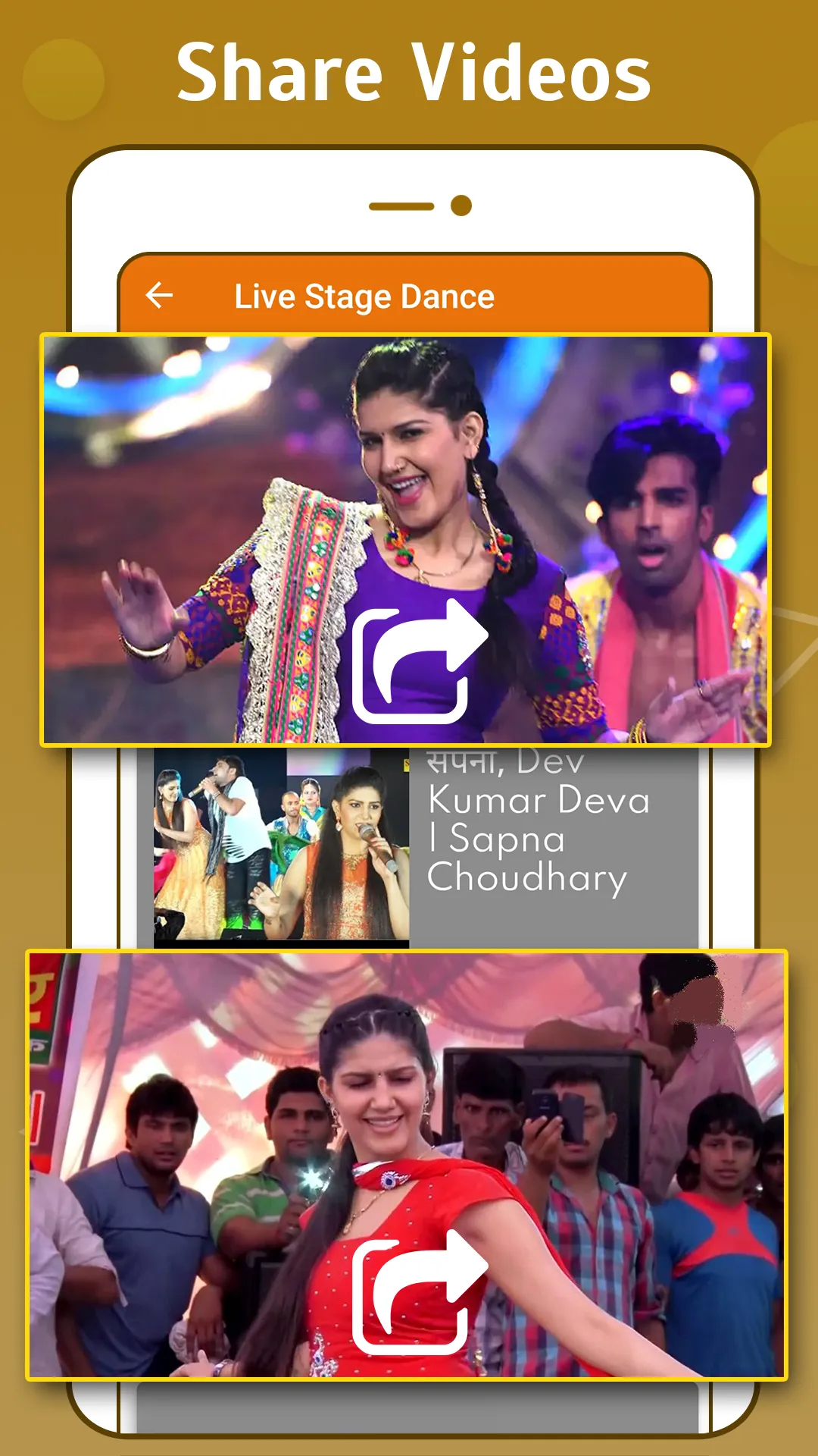 Sapna Choudhary Dance – Sapna  | Indus Appstore | Screenshot