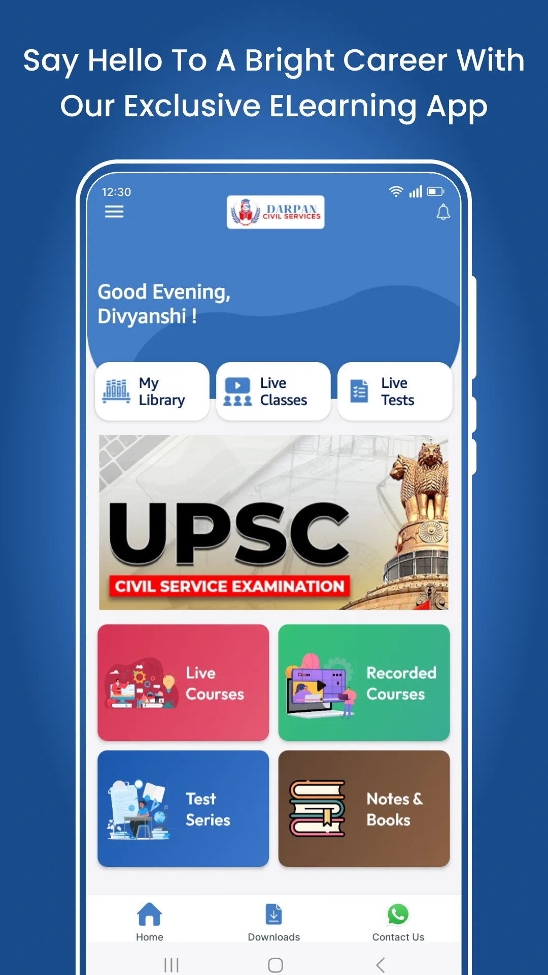 Darpan Civil Services | Indus Appstore | Screenshot